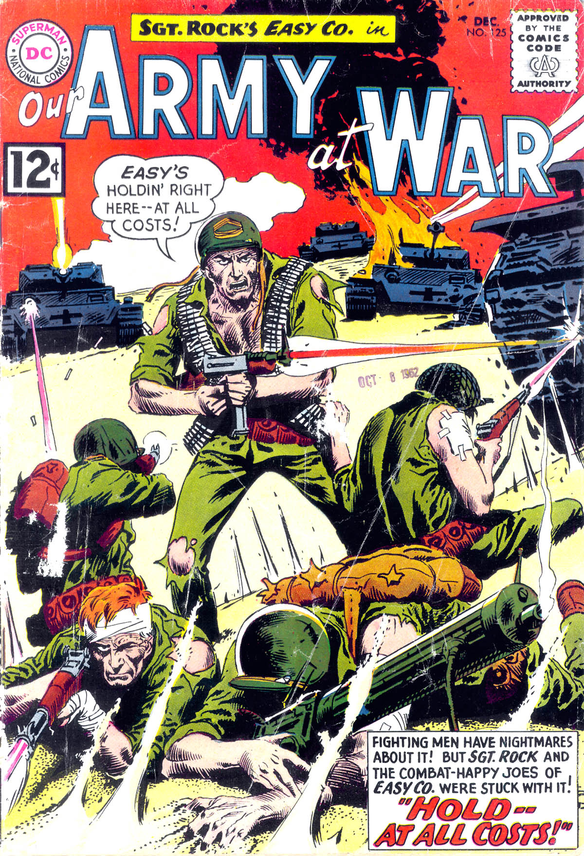 Read online Our Army at War (1952) comic -  Issue #125 - 1