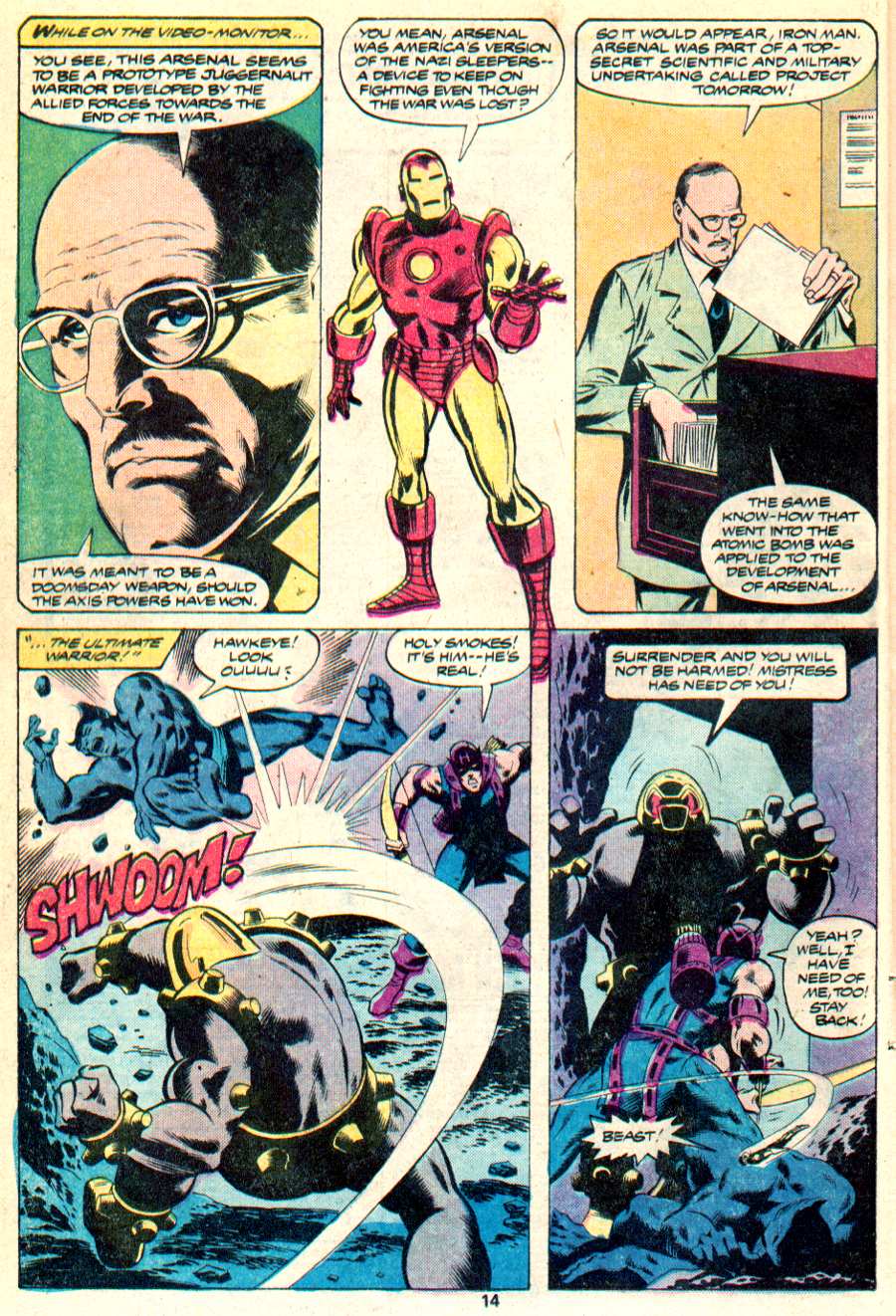 Read online The Avengers (1963) comic -  Issue #188b - 11