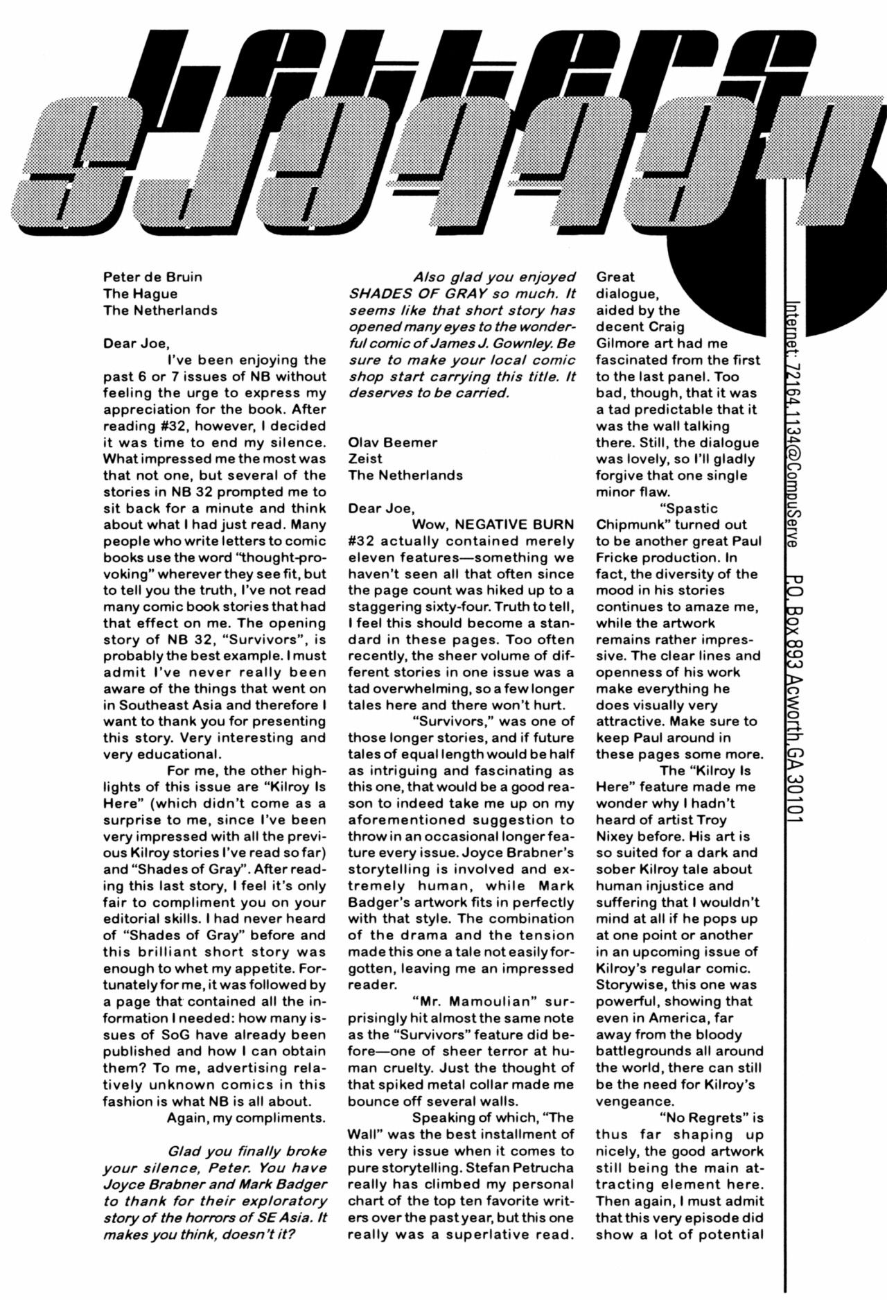 Read online Negative Burn comic -  Issue #36 - 61