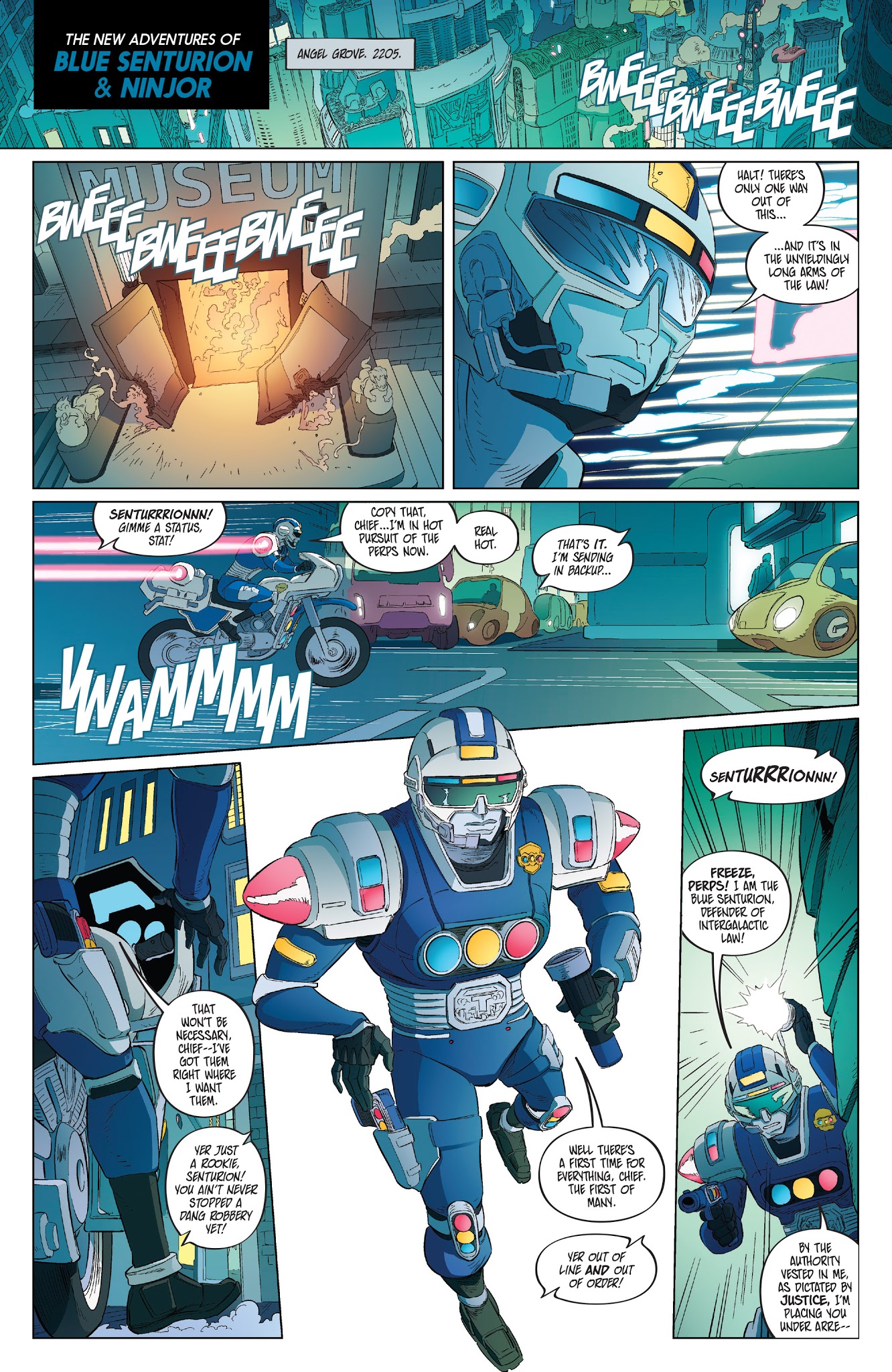 Read online Mighty Morphin Power Rangers comic -  Issue #25 - 28