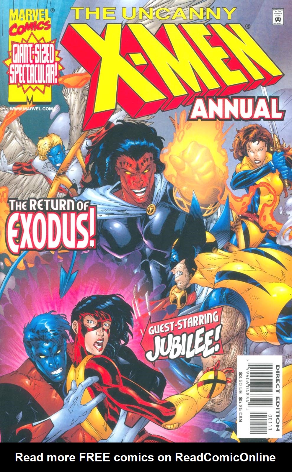 Read online X-Men Annual comic -  Issue #23 - 1
