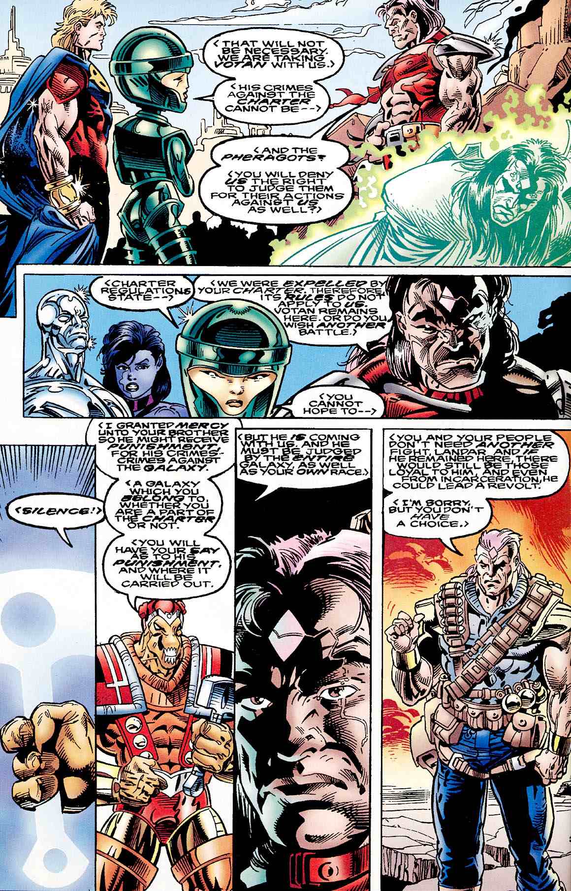 Read online Cosmic Powers Unlimited comic -  Issue #5 - 40