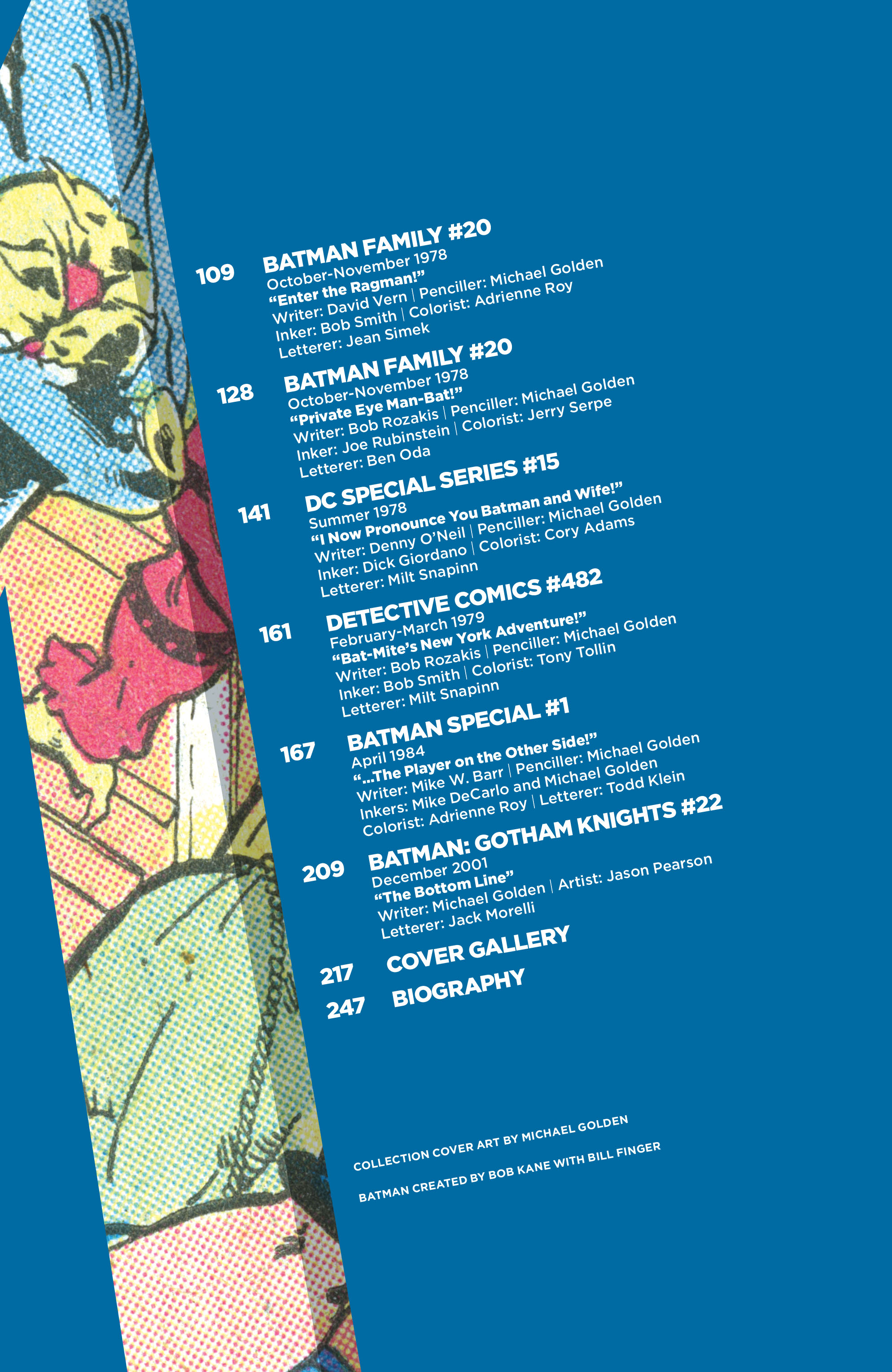 Read online Legends of the Dark Knight: Michael Golden comic -  Issue # TPB (Part 1) - 5