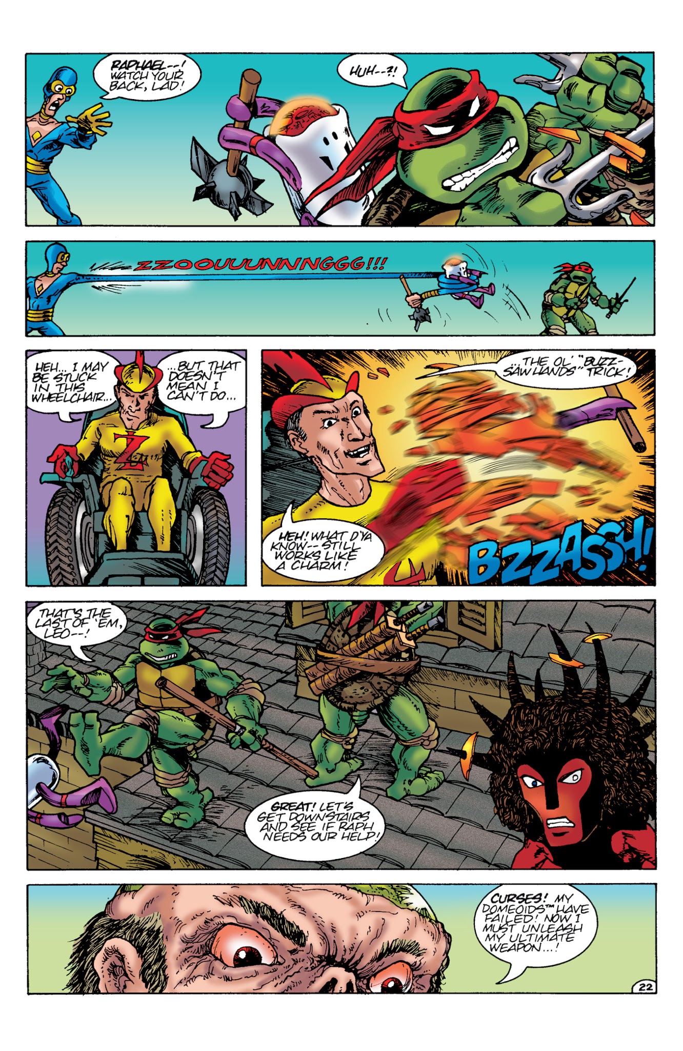 Read online Teenage Mutant Ninja Turtles Color Classics (2013) comic -  Issue #3 - 21