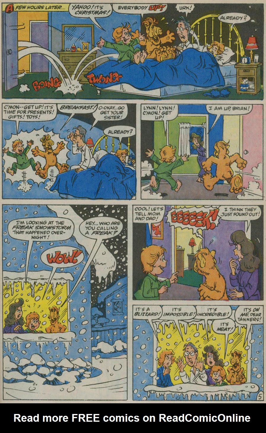 Read online ALF Holiday Special comic -  Issue #1 - 16