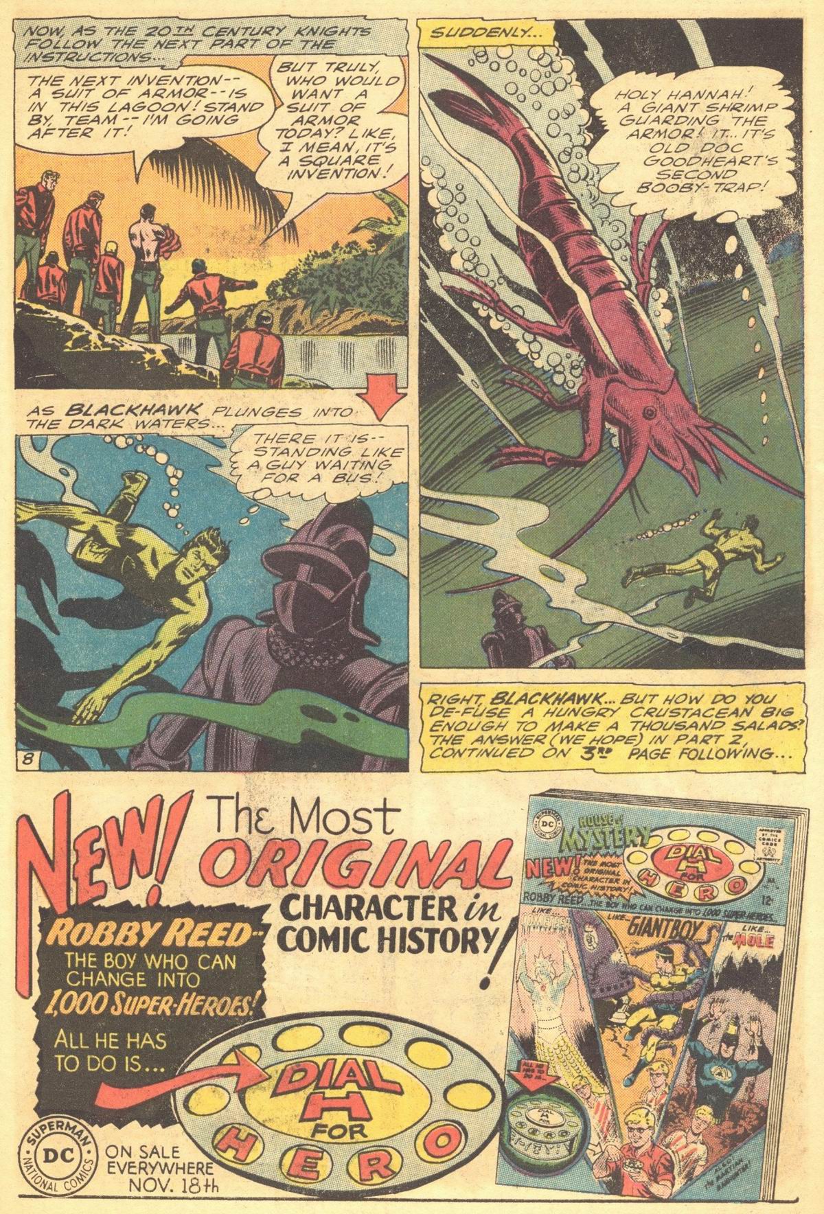 Read online Blackhawk (1957) comic -  Issue #216 - 11