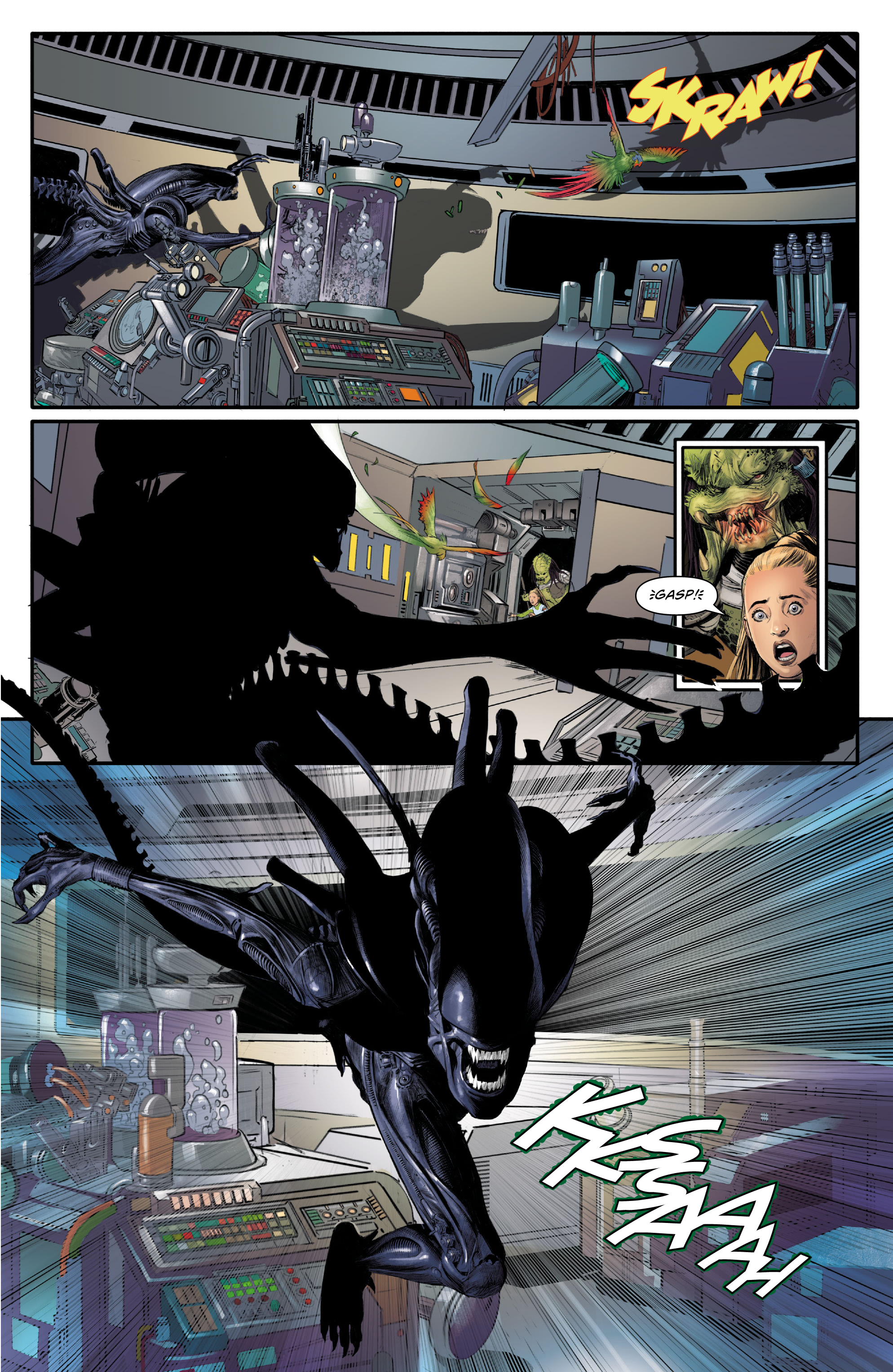 Read online Alien vs. Predator: Thicker Than Blood comic -  Issue # _TPB - 65