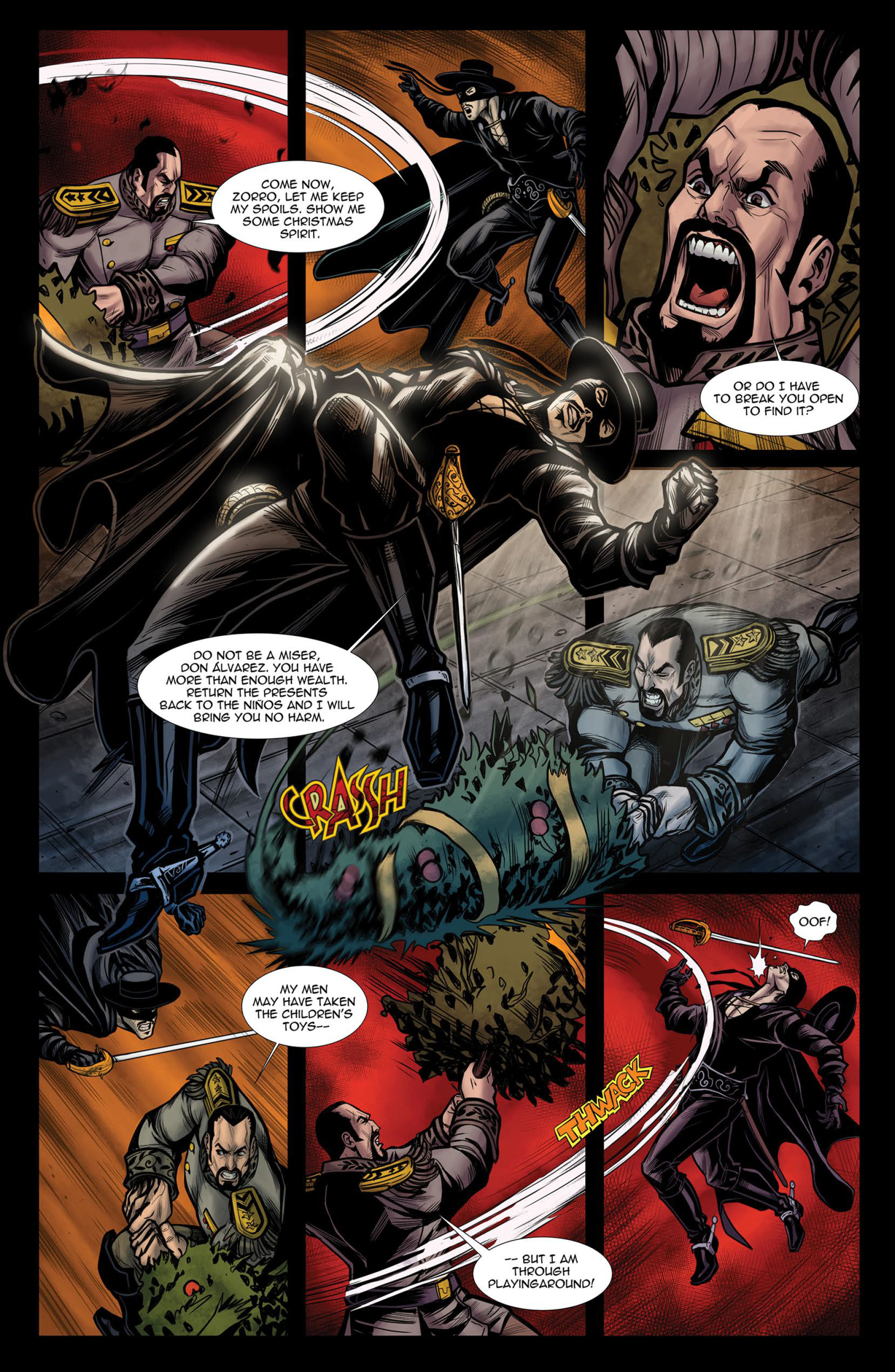 Read online Zorro Feliz Navidad comic -  Issue # Full - 6