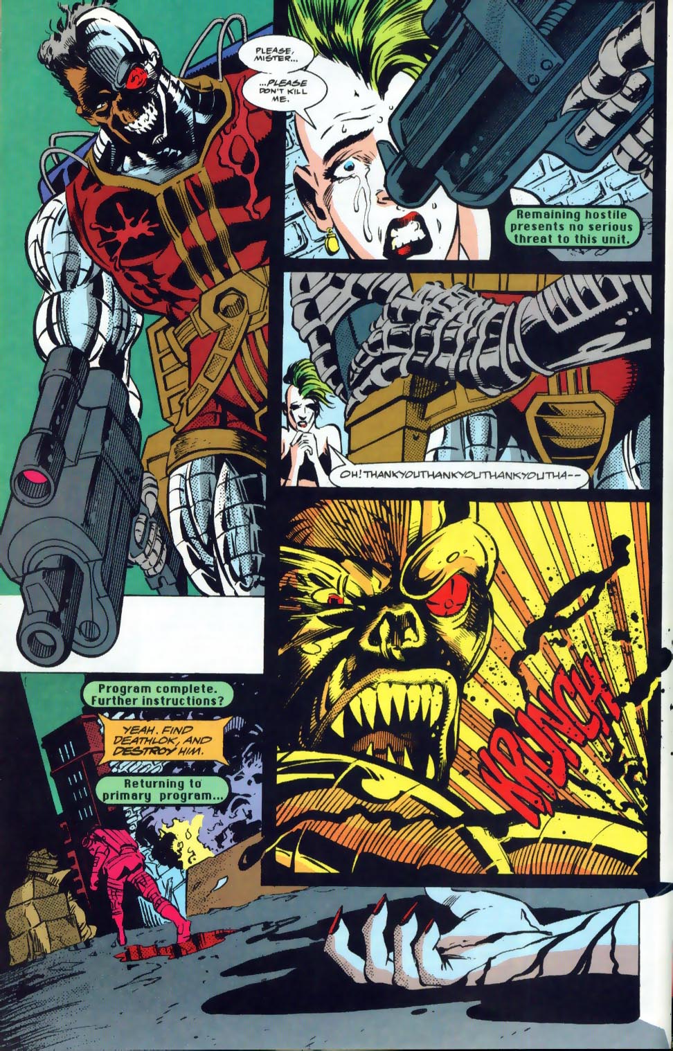 Read online Deathlok (1991) comic -  Issue #16 - 6