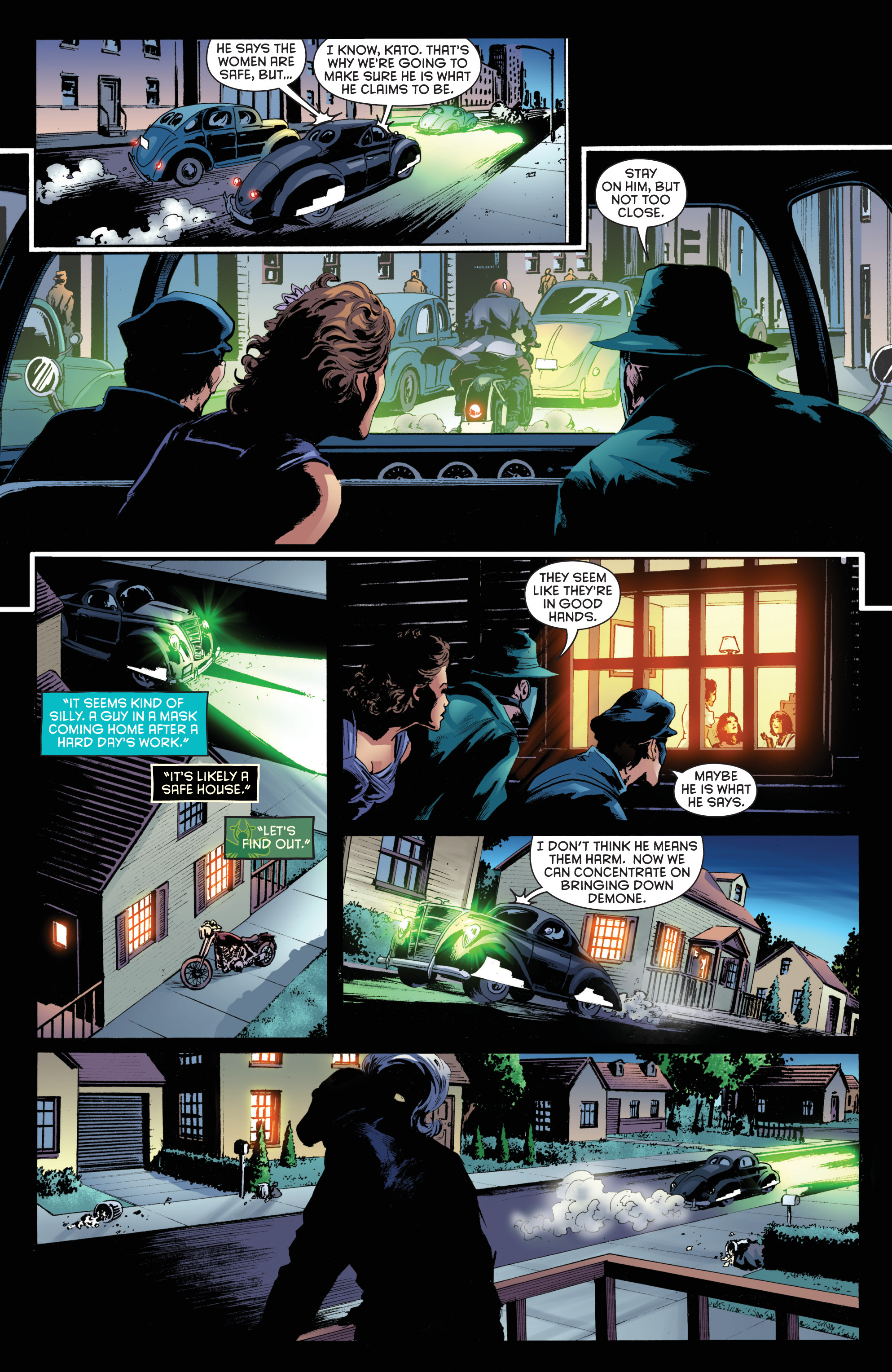Read online Green Hornet: Reign of The Demon comic -  Issue #3 - 7