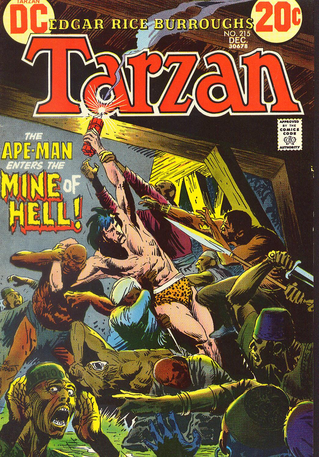 Read online Tarzan (1972) comic -  Issue #215 - 1