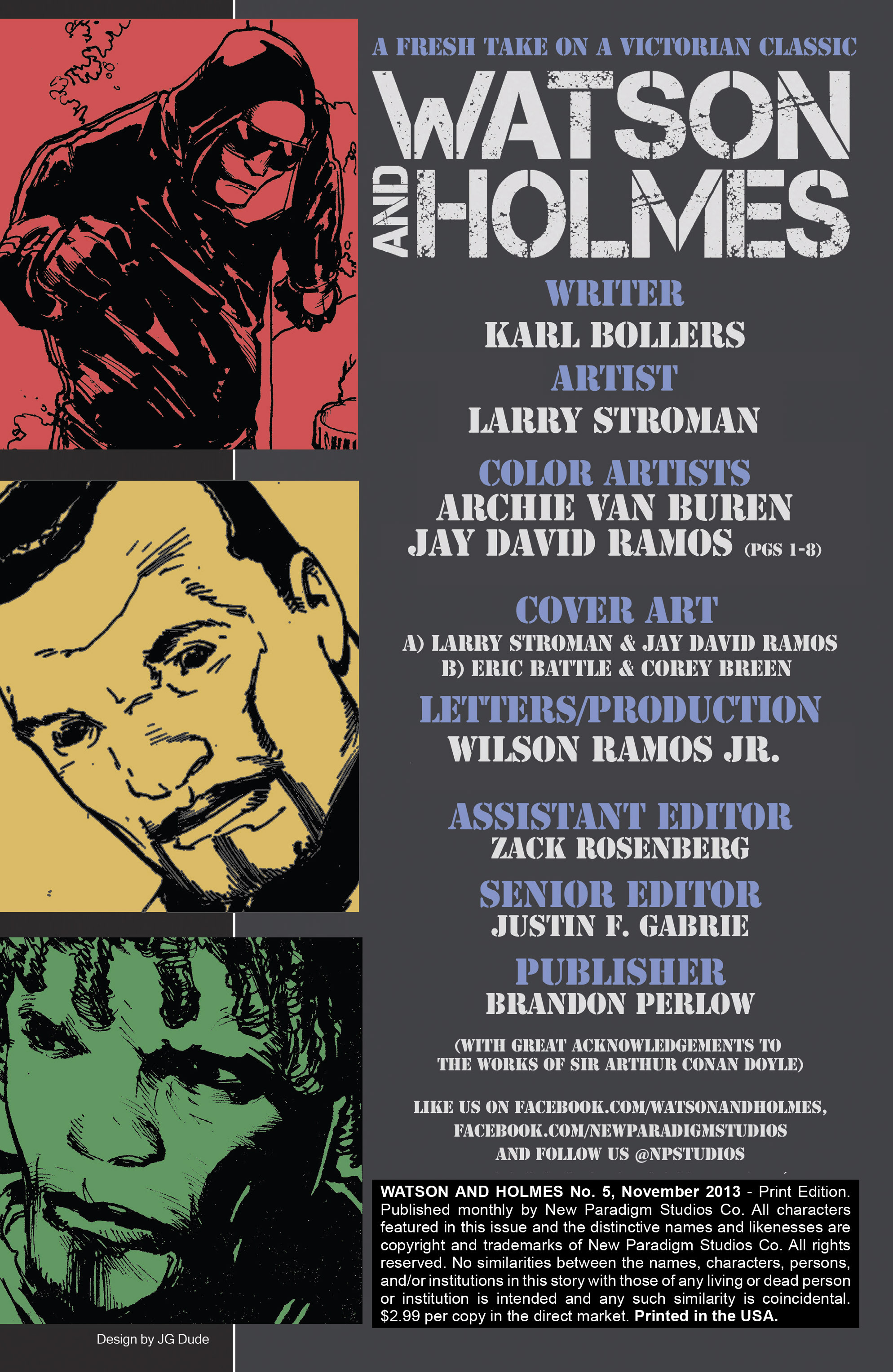Read online Watson And Holmes comic -  Issue #5 - 3
