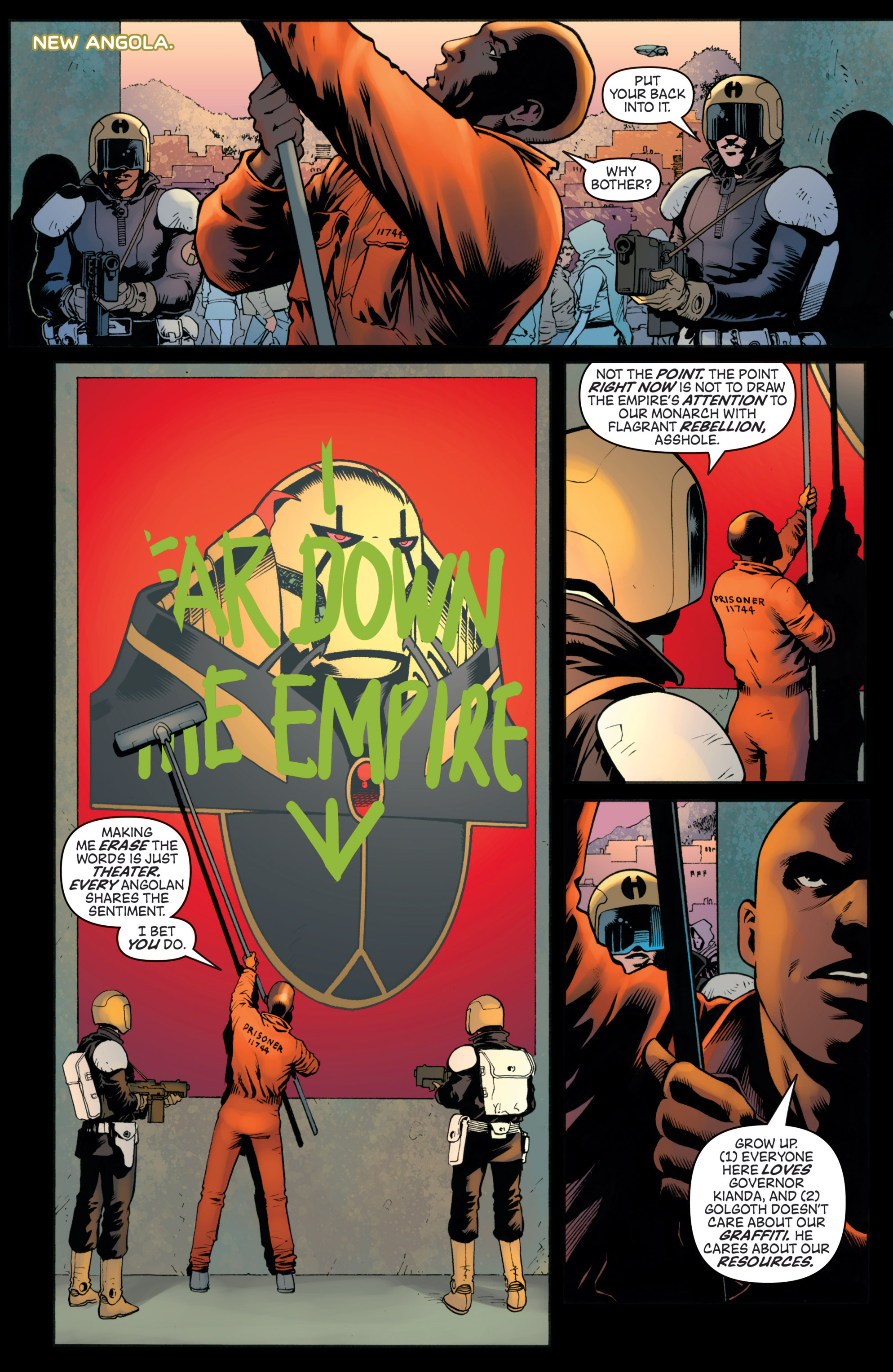 Read online Empire: Uprising comic -  Issue # TPB - 28