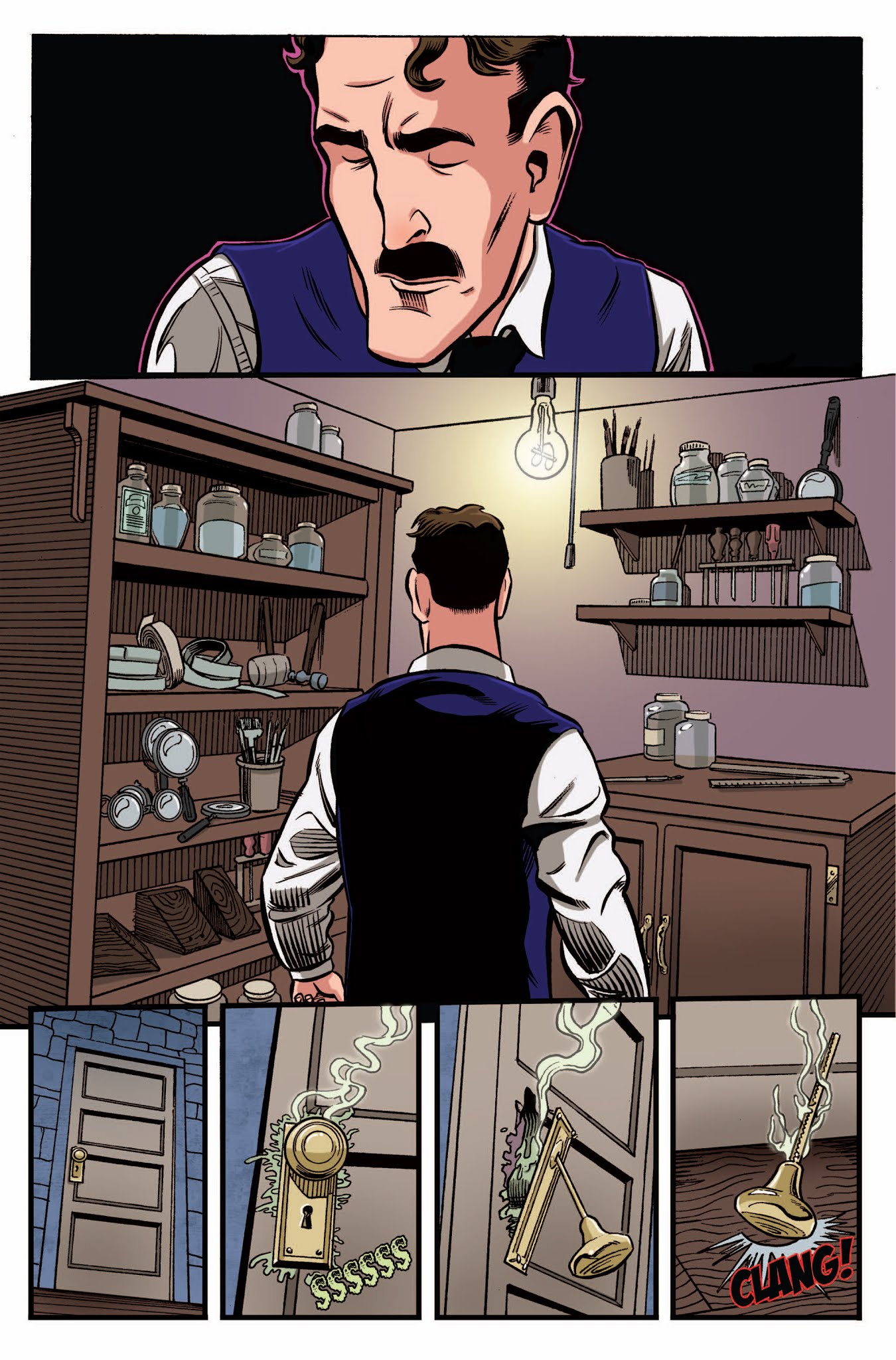 Read online Herald: Lovecraft and Tesla comic -  Issue #3 - 17