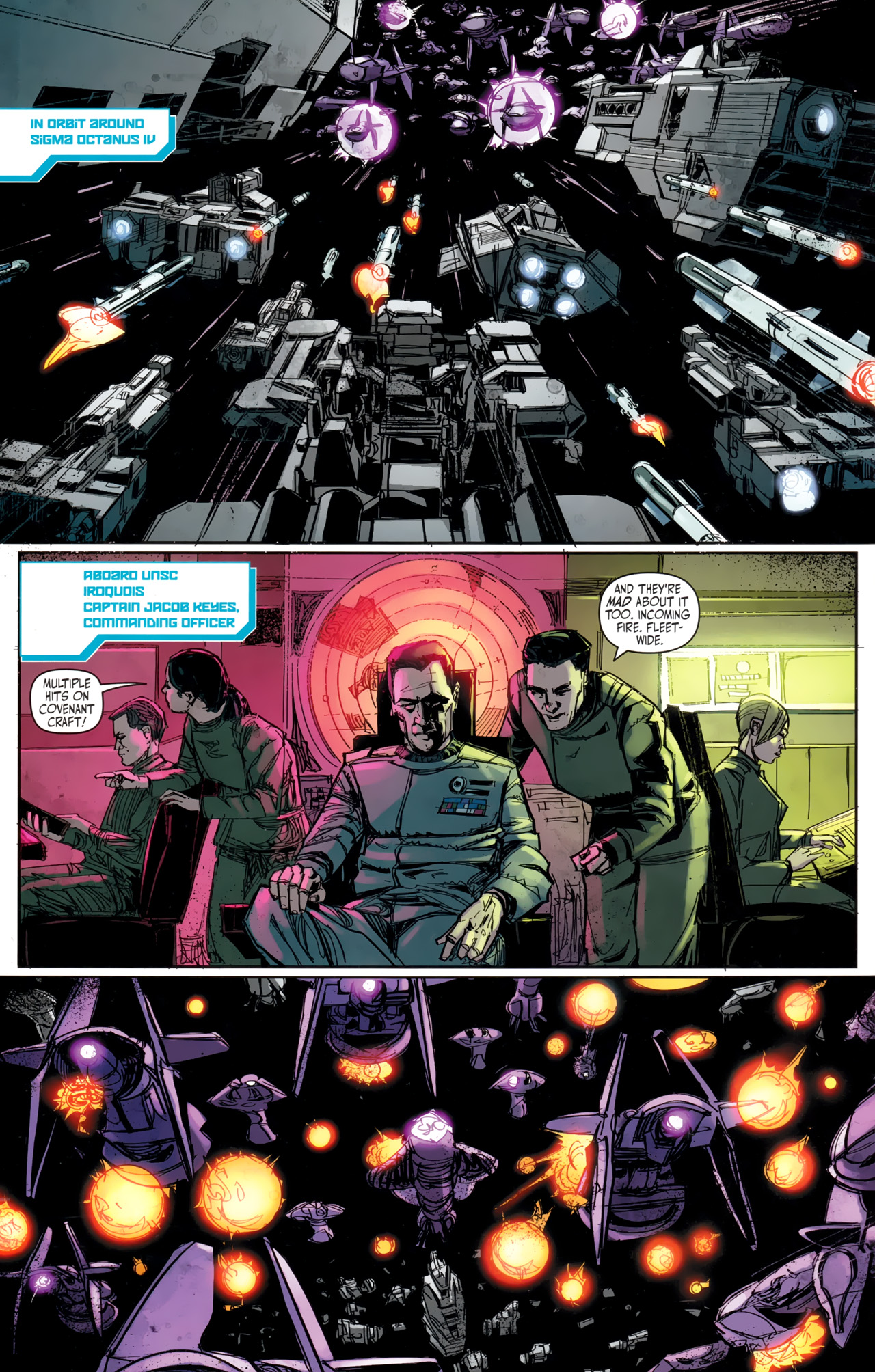 Read online Halo: Fall Of Reach - Covenant comic -  Issue #3 - 11