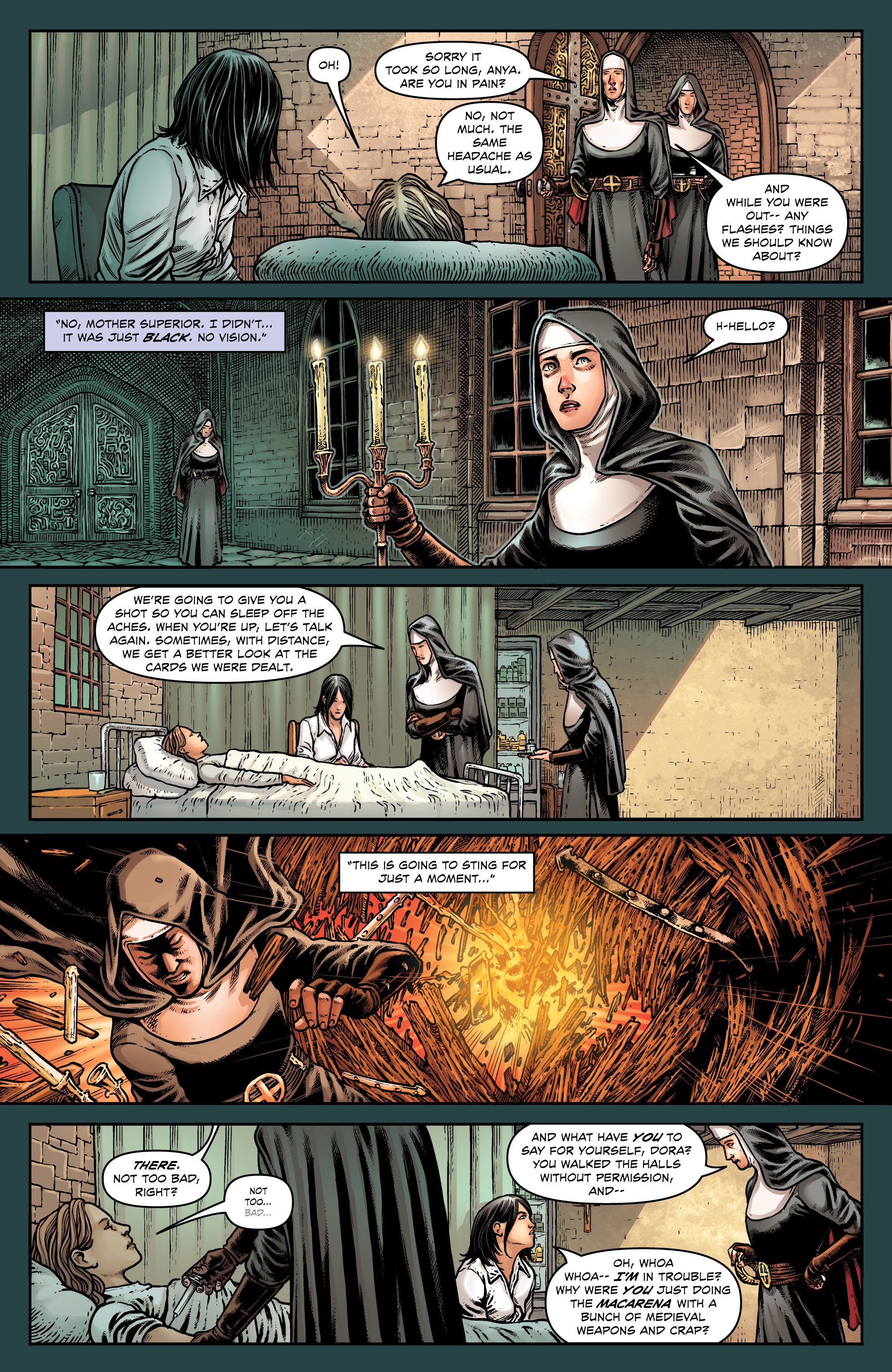 Read online Warrior Nun: Dora comic -  Issue #2 - 7