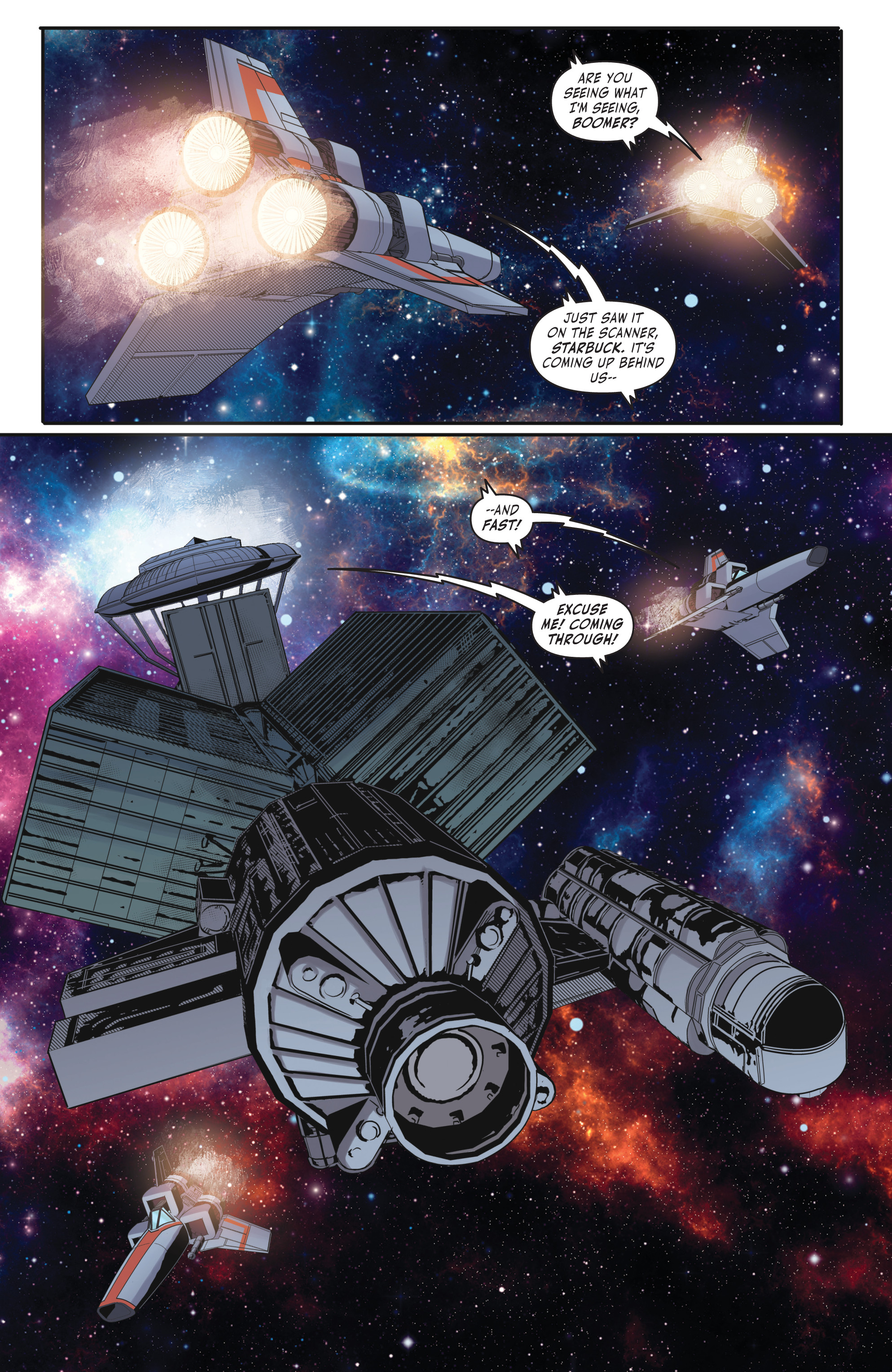 Read online Battlestar Galactica (Classic) comic -  Issue #3 - 4