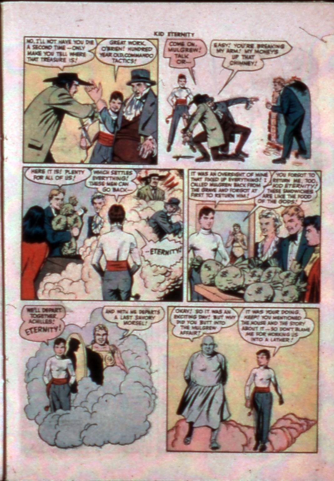 Read online Kid Eternity (1946) comic -  Issue #3 - 25