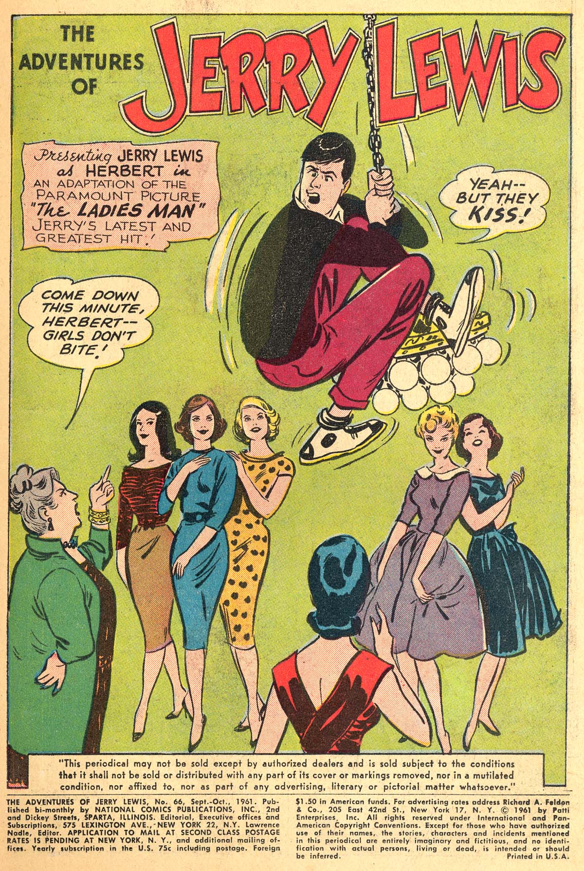 Read online The Adventures of Jerry Lewis comic -  Issue #66 - 3