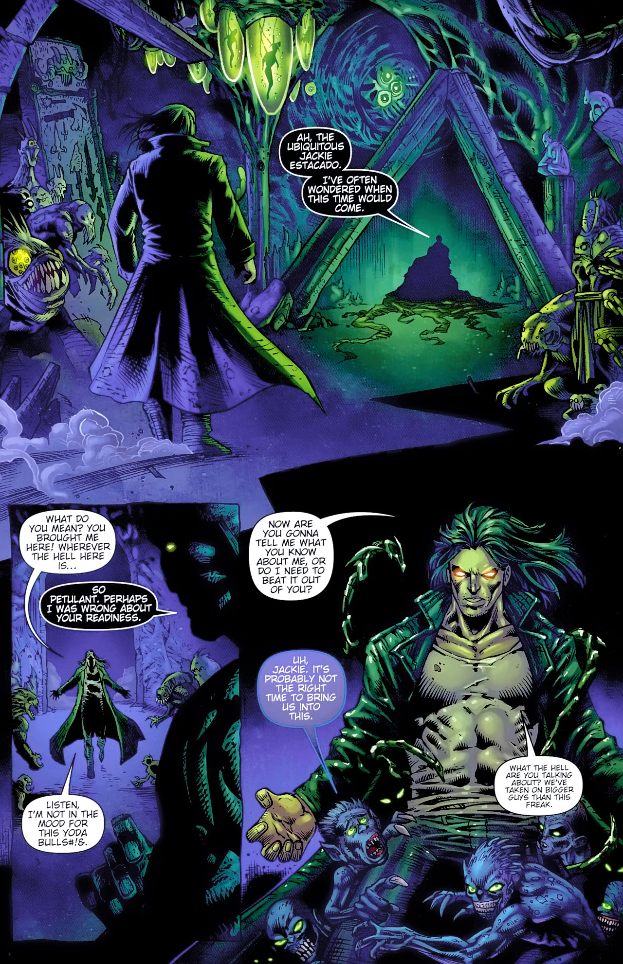 Read online The Darkness: Level comic -  Issue #4 - 15