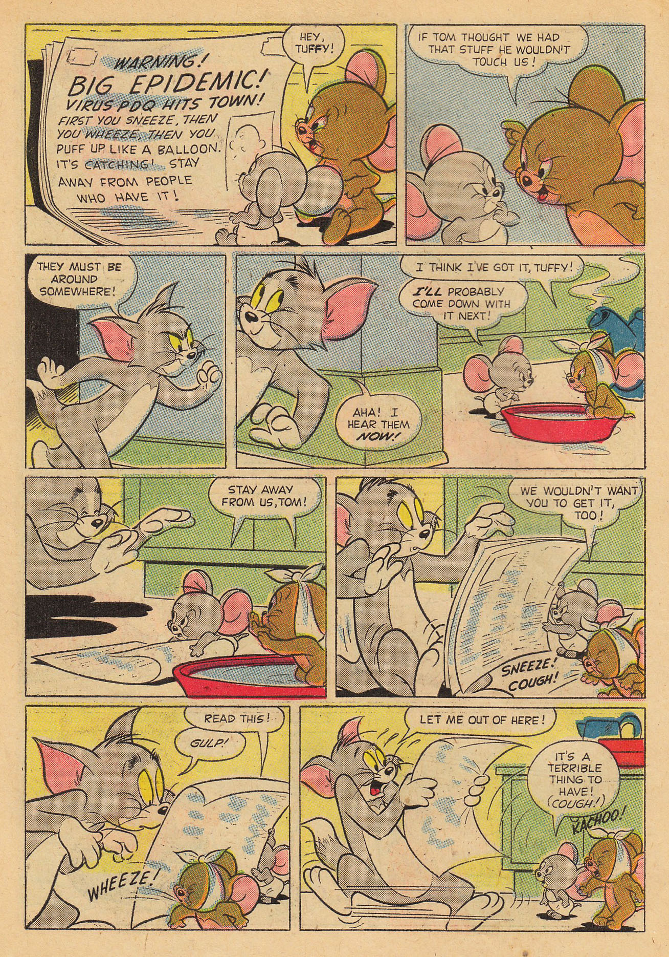 Read online Tom & Jerry Comics comic -  Issue #153 - 6