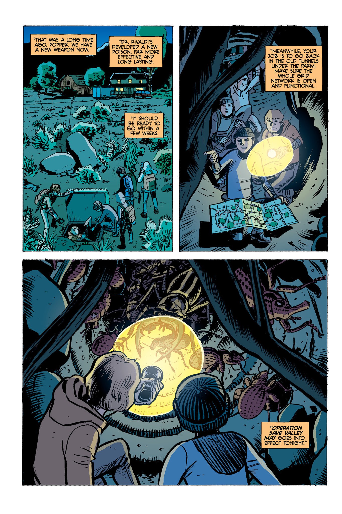 Read online Juice Squeezers: The Great Bug Elevator comic -  Issue # TPB - 46