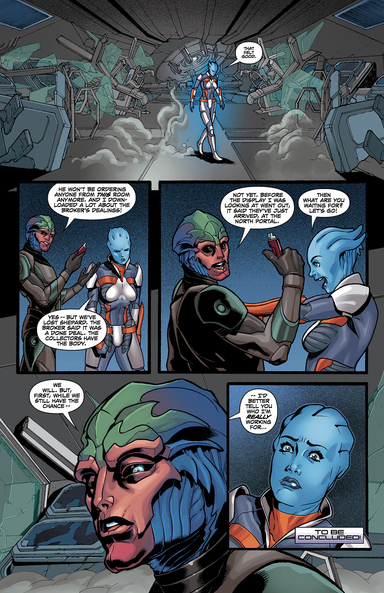 Read online Mass Effect: Redemption comic -  Issue #3 - 23