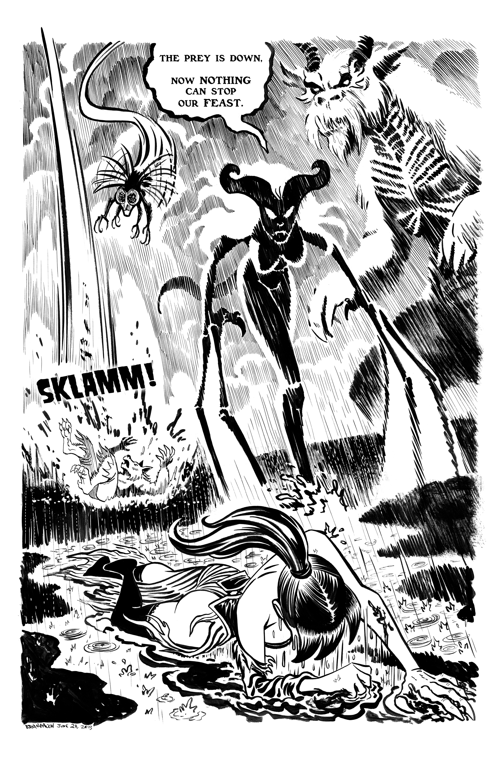 Read online Wulf and Batsy: Magnum Orgus comic -  Issue #2 - 67