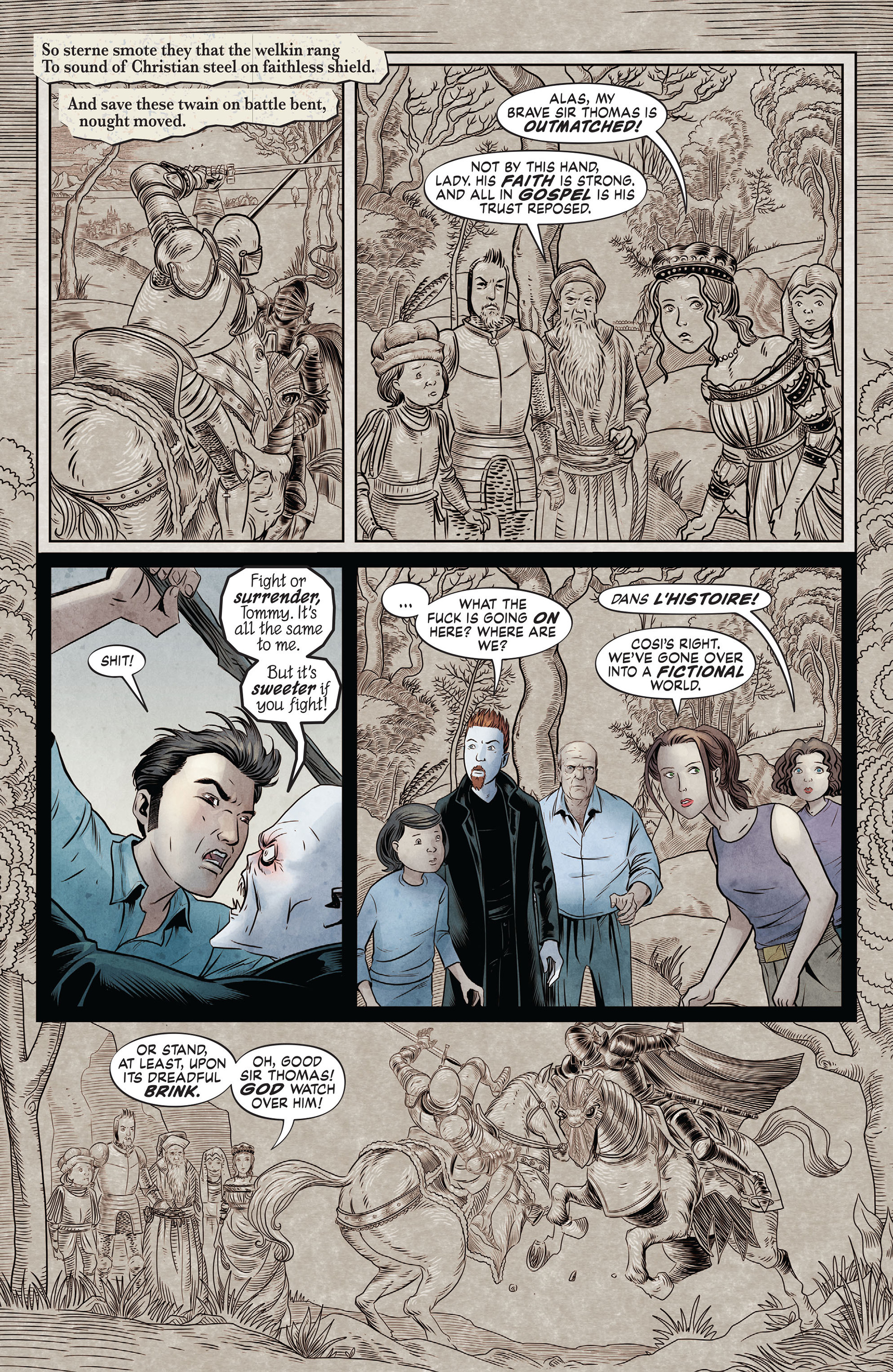 Read online The Unwritten: Apocalypse comic -  Issue #7 - 2