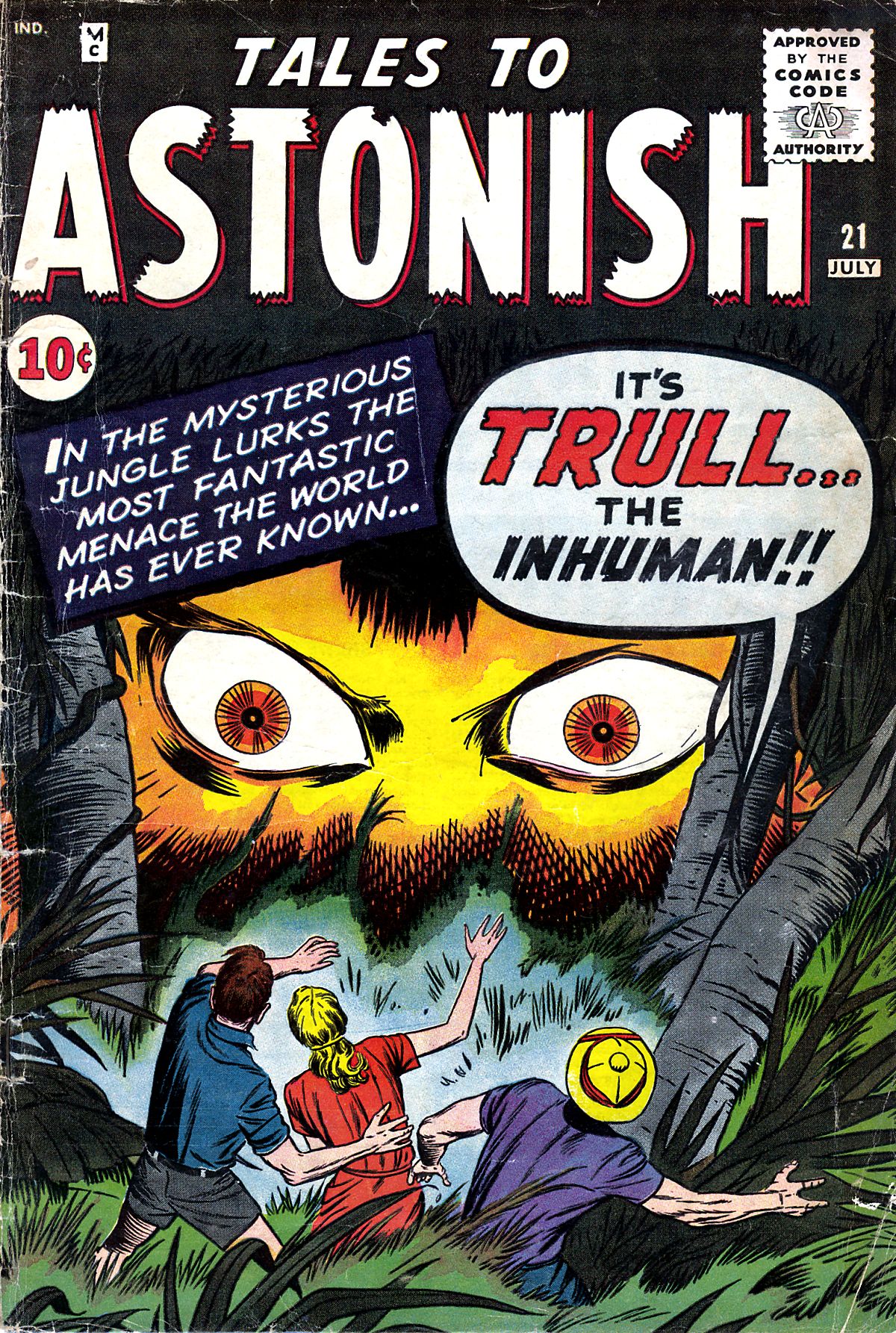 Read online Tales to Astonish (1959) comic -  Issue #21 - 1