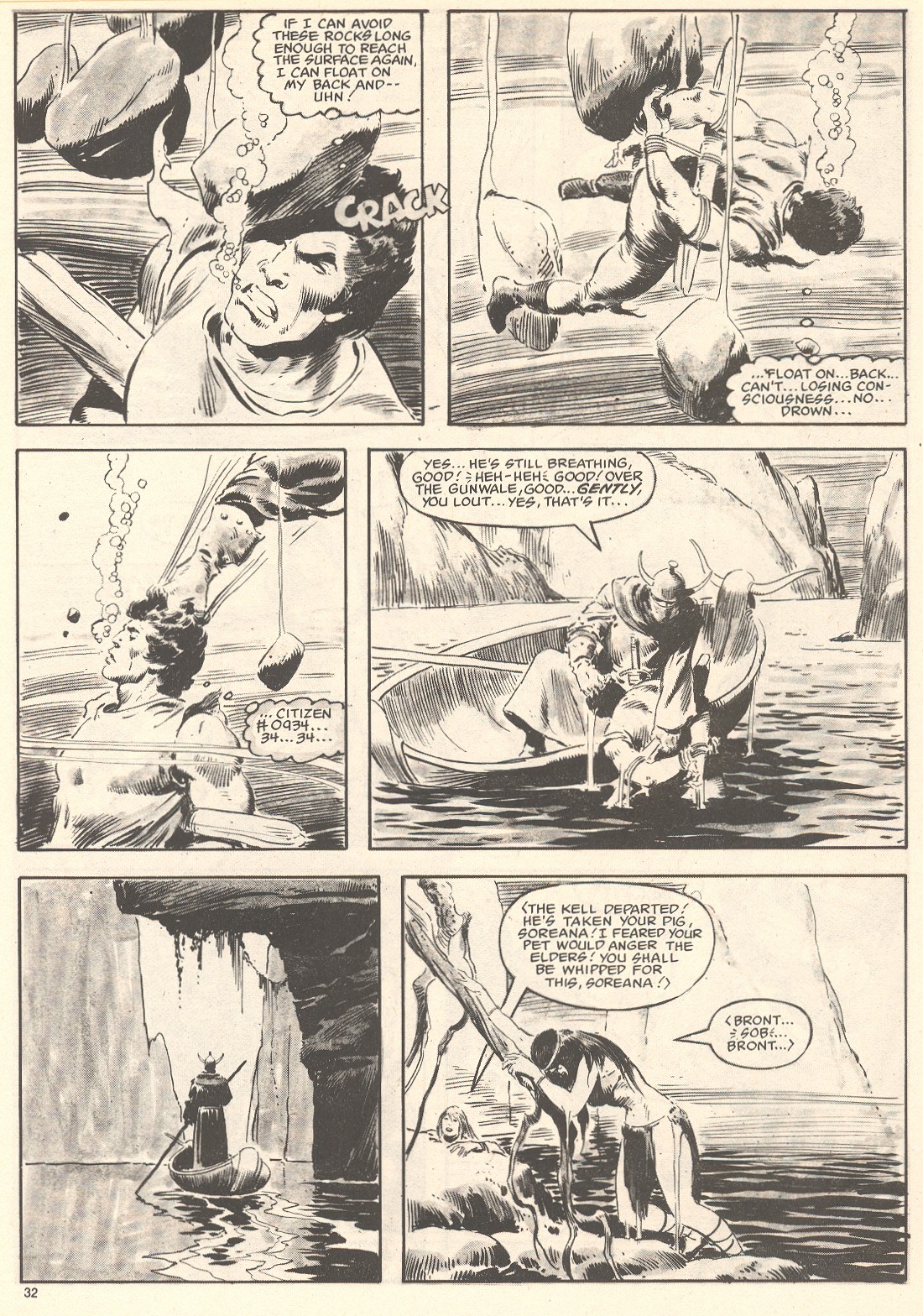 Read online The Savage Sword Of Conan comic -  Issue #79 - 32