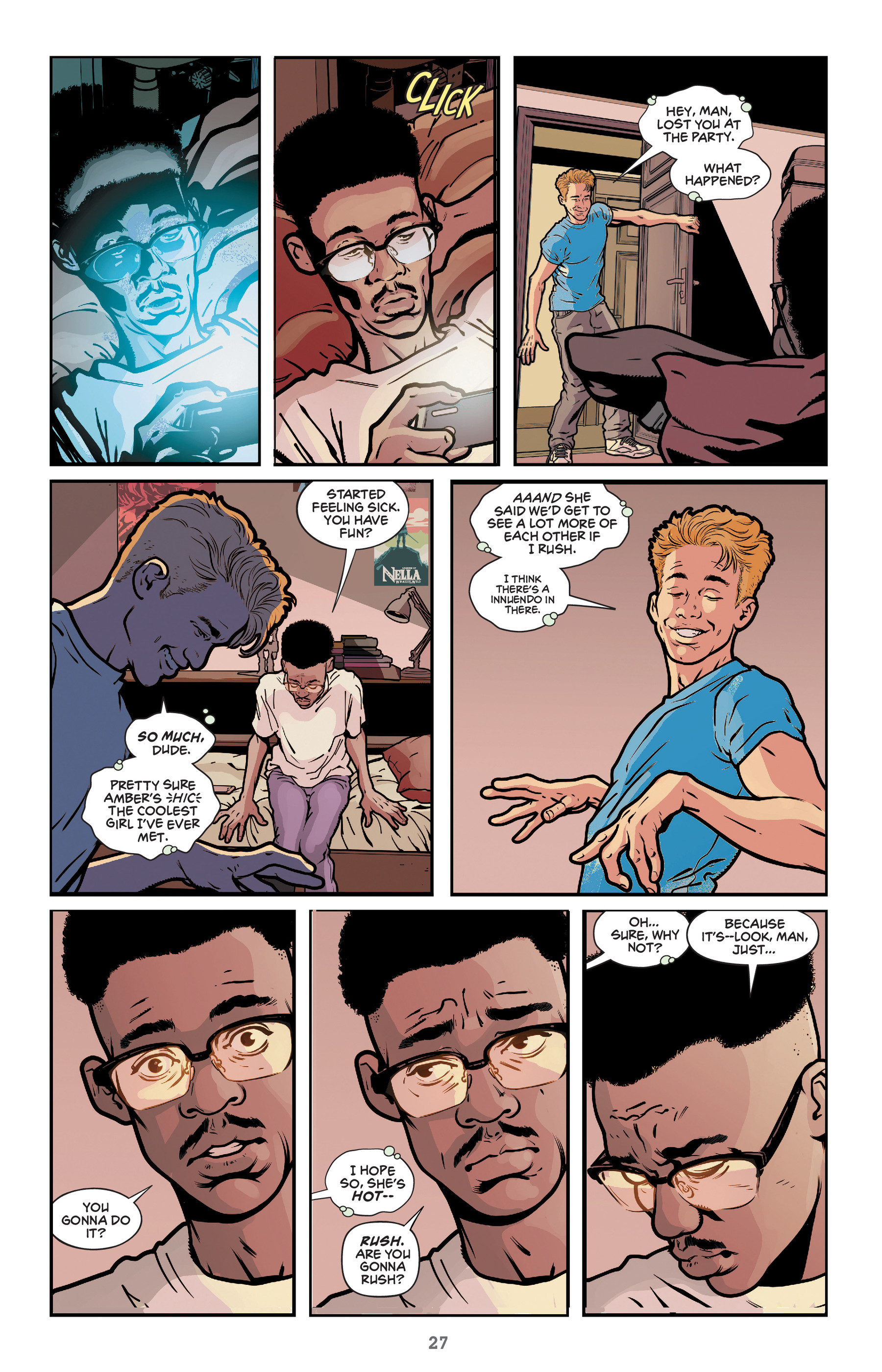 Read online Fraternity (2022) comic -  Issue # TPB - 28