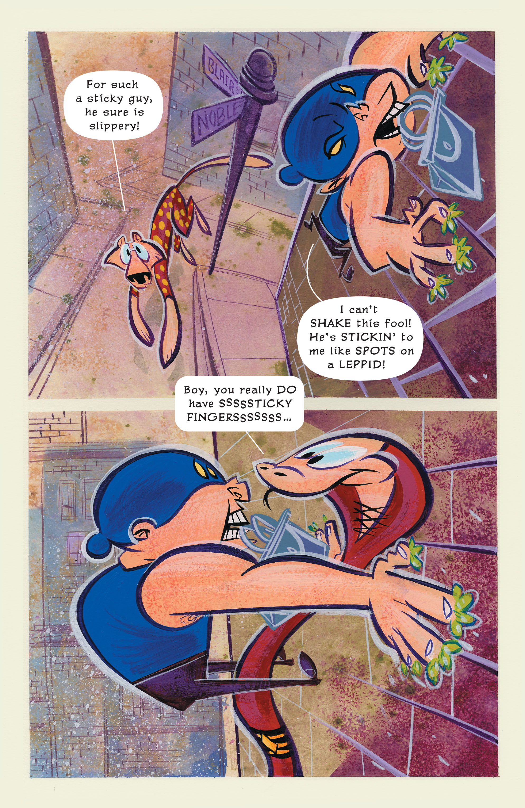 Read online Plastic Man (2004) comic -  Issue #12 - 13