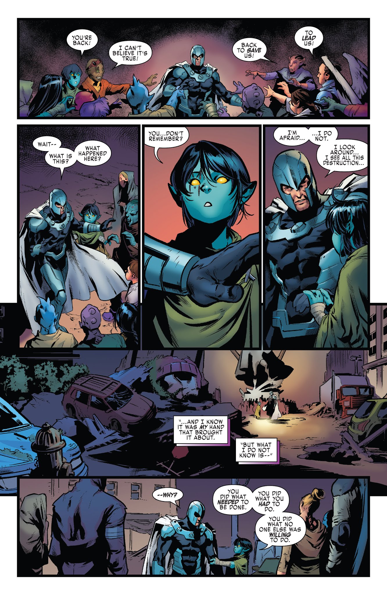 Read online X-Men: Blue comic -  Issue #33 - 16
