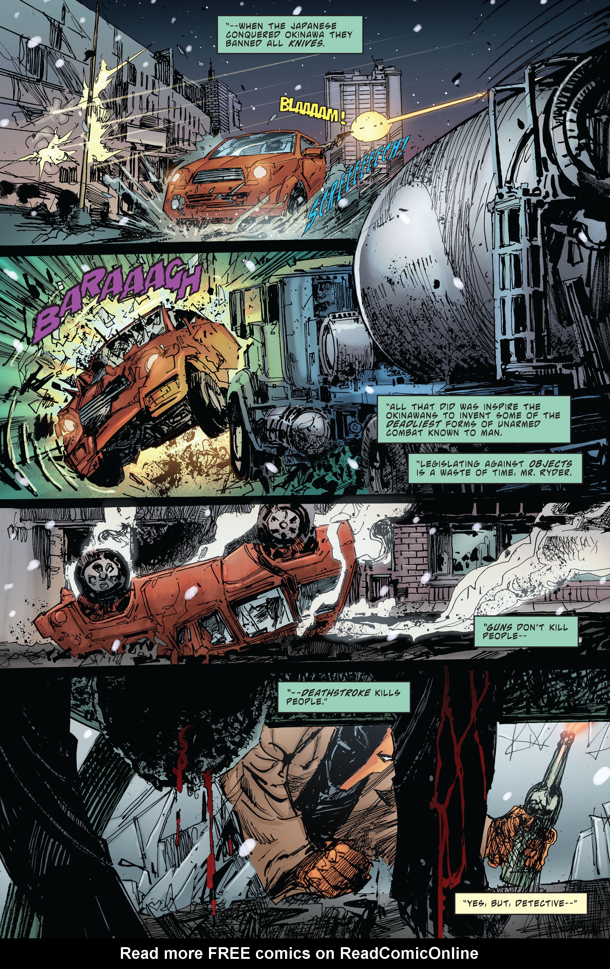 Read online Deathstroke (2016) comic -  Issue #11 - 13