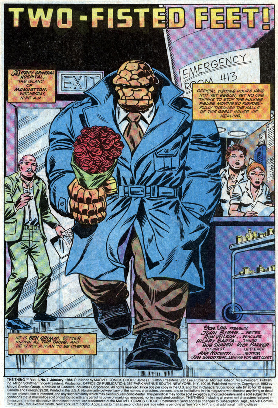 Read online The Thing comic -  Issue #7 - 2
