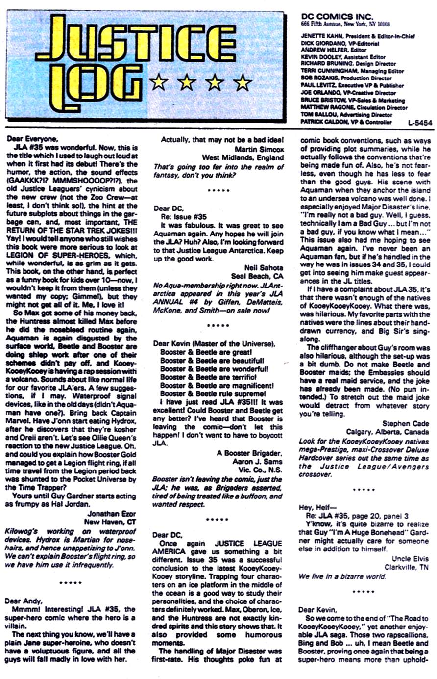 Read online Justice League America comic -  Issue #39 - 24