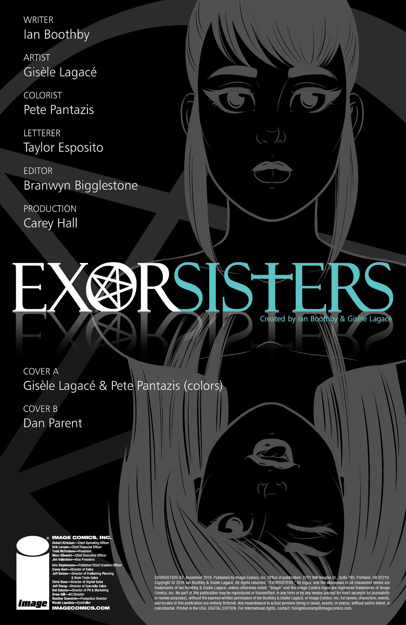 Read online Exorsisters comic -  Issue #2 - 2