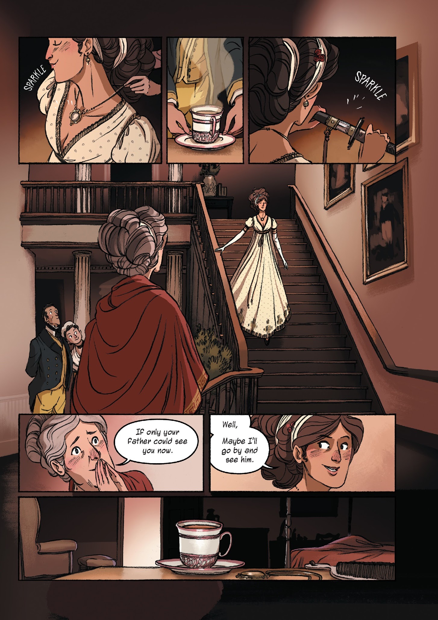 Read online Delilah Dirk and the King's Shilling comic -  Issue # TPB (Part 2) - 70