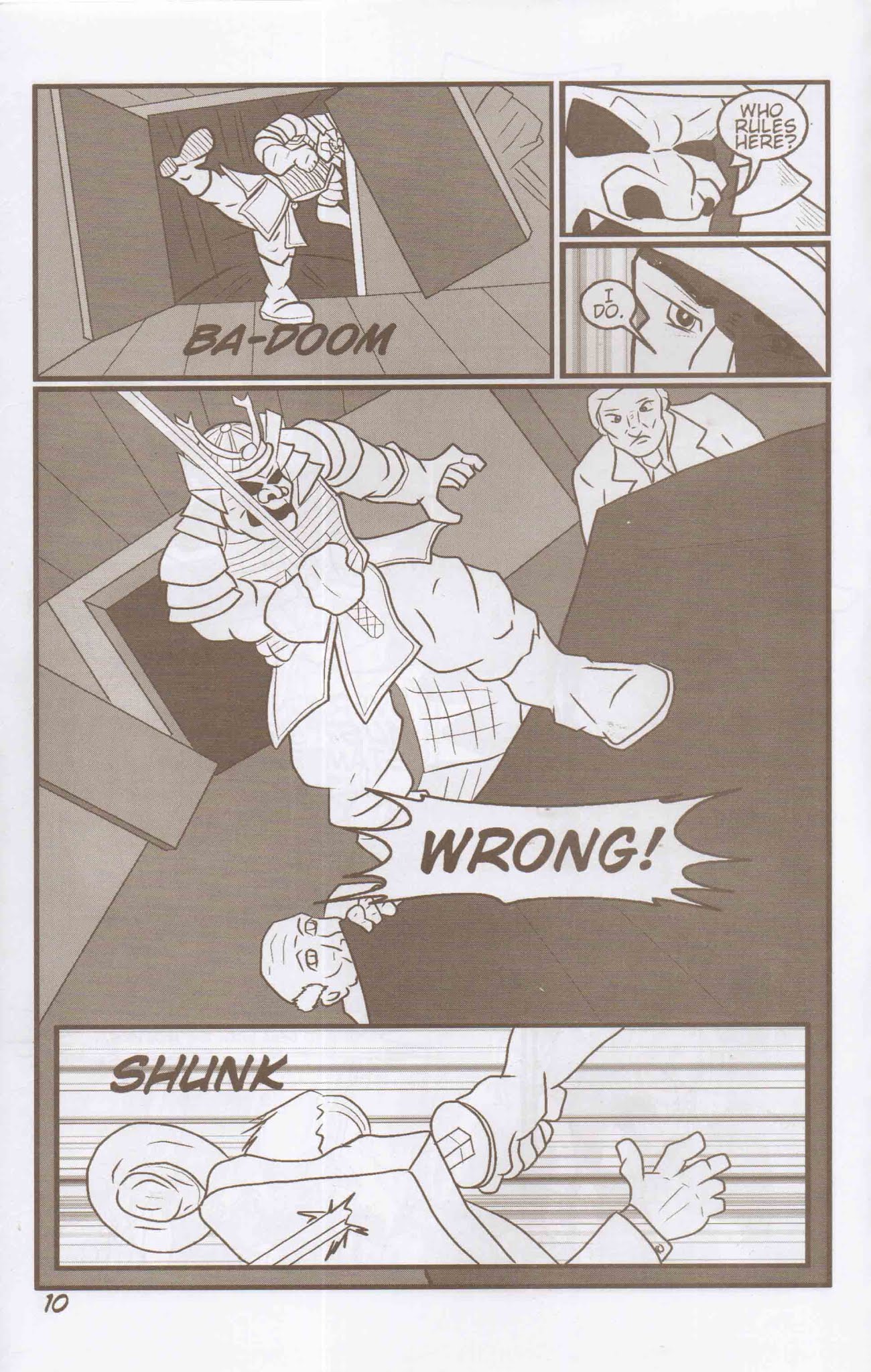 Read online The Mangalicious Tick: Rise of the Setting Sun comic -  Issue #3 - 12