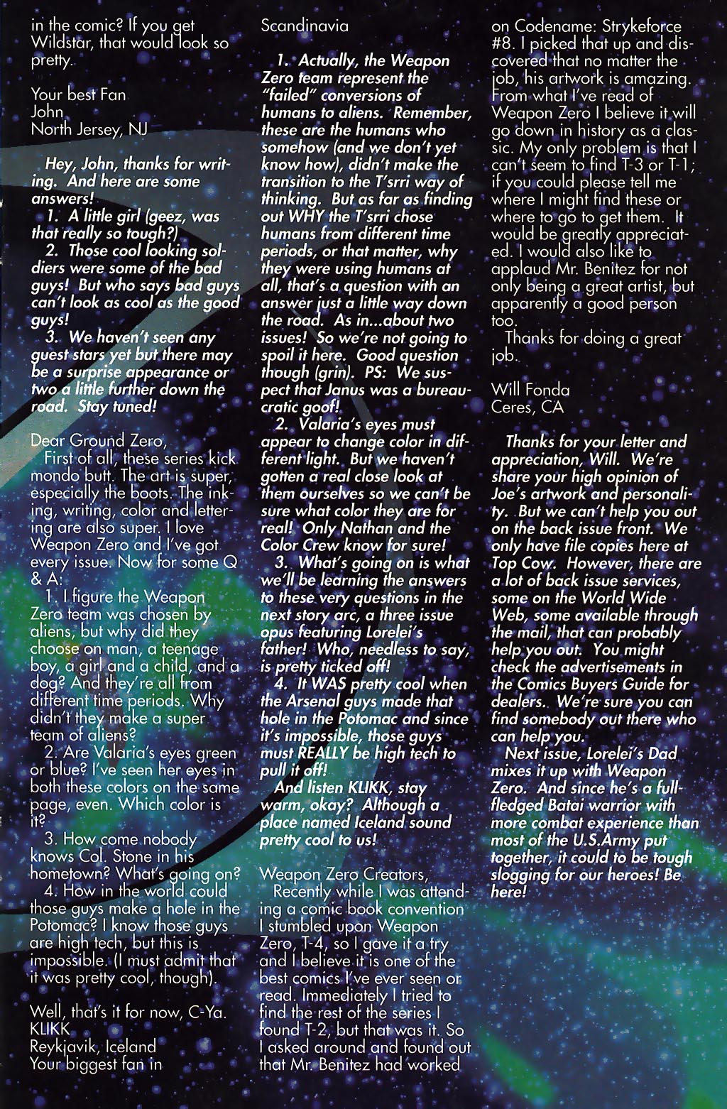 Read online Weapon Zero comic -  Issue #6 - 26