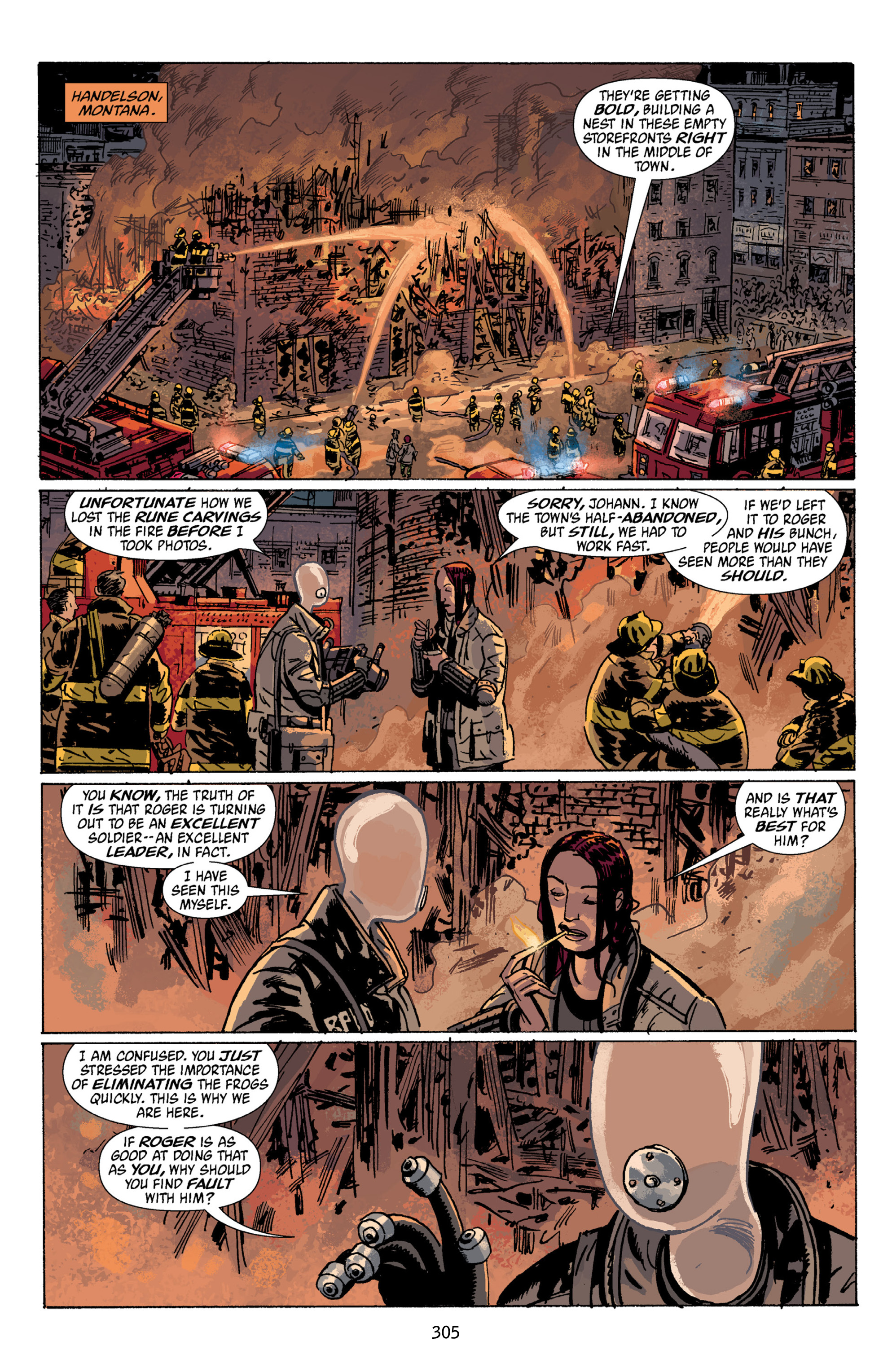Read online B.P.R.D.: Plague of Frogs (2011) comic -  Issue # TPB 2 (Part 3) - 99