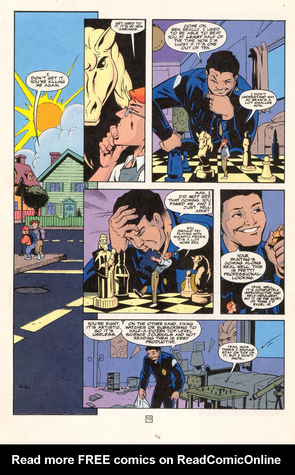 Read online Young Heroes in Love comic -  Issue #7 - 12