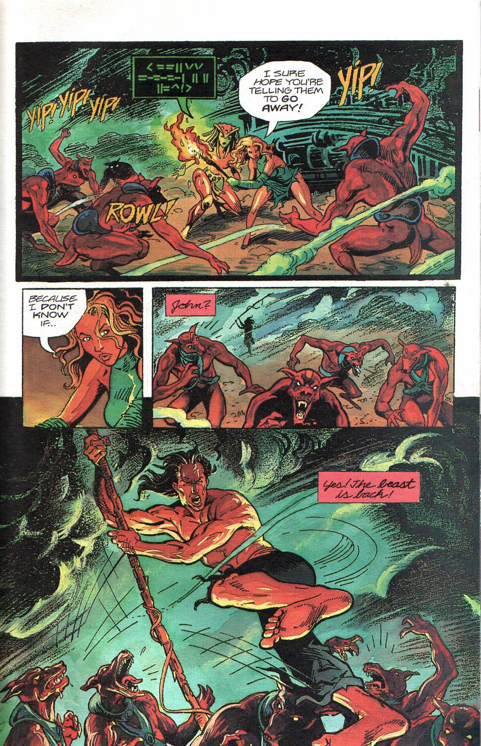 Read online Tarzan the Warrior comic -  Issue #1 - 23