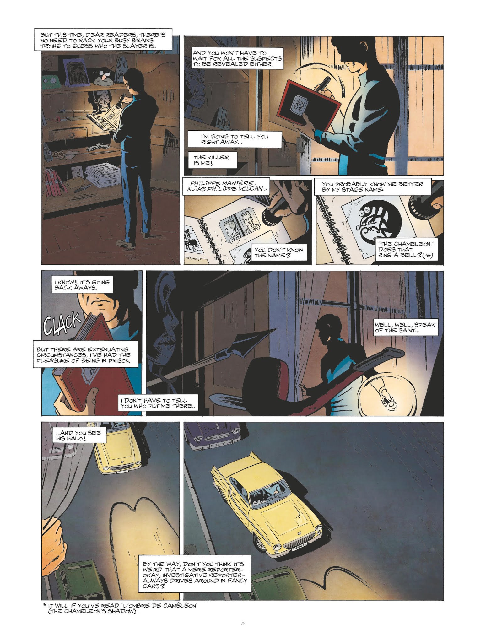 Read online The Mighty Return of Ric Hochet comic -  Issue #1 - 5
