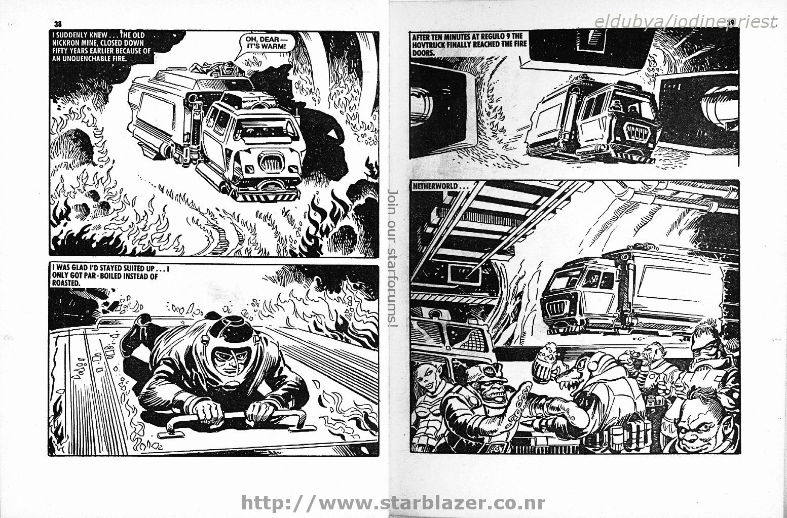 Read online Starblazer comic -  Issue #203 - 21
