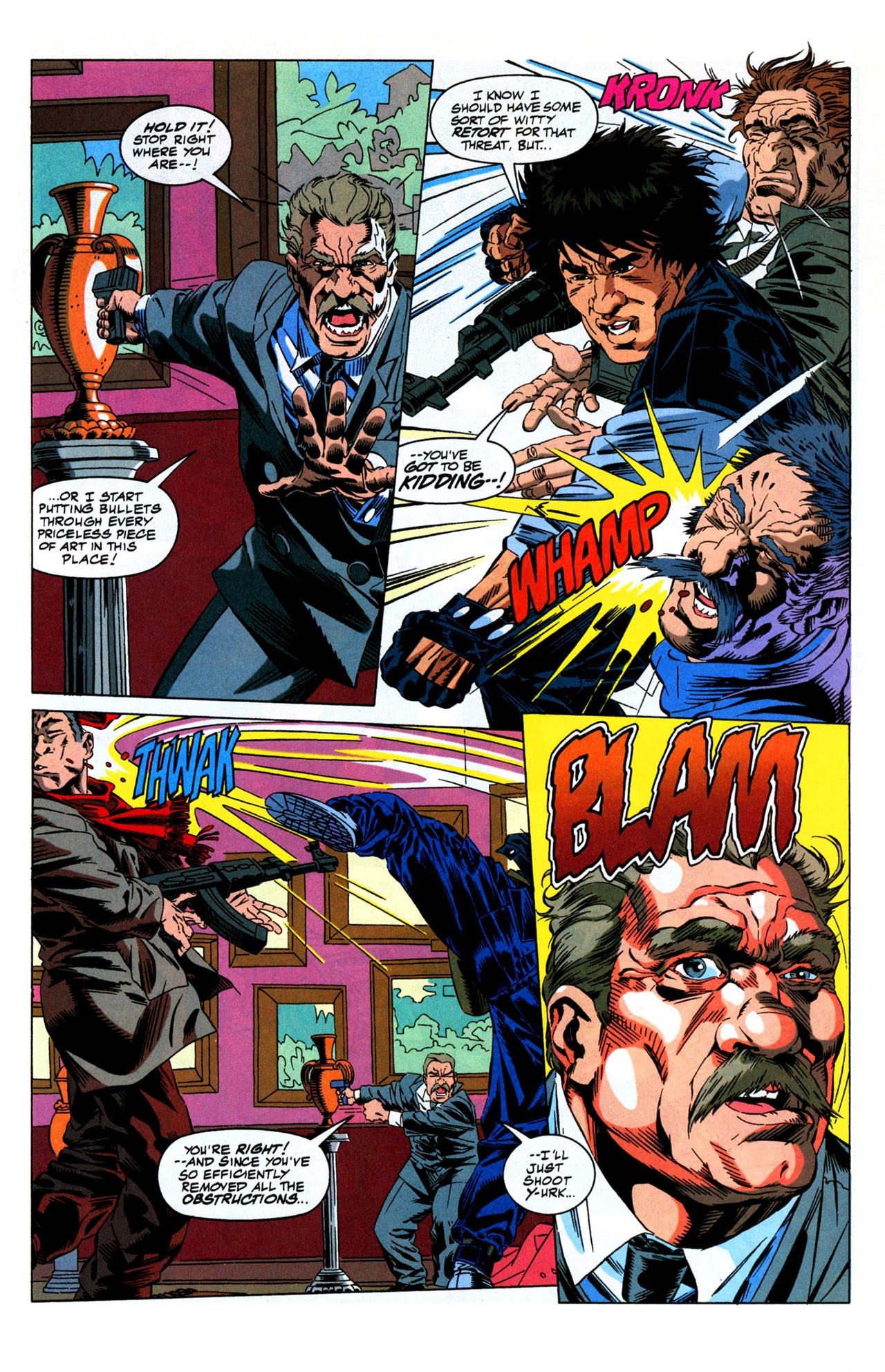 Read online Jackie Chan's Spartan X: The Armour of Heaven comic -  Issue #2 - 22