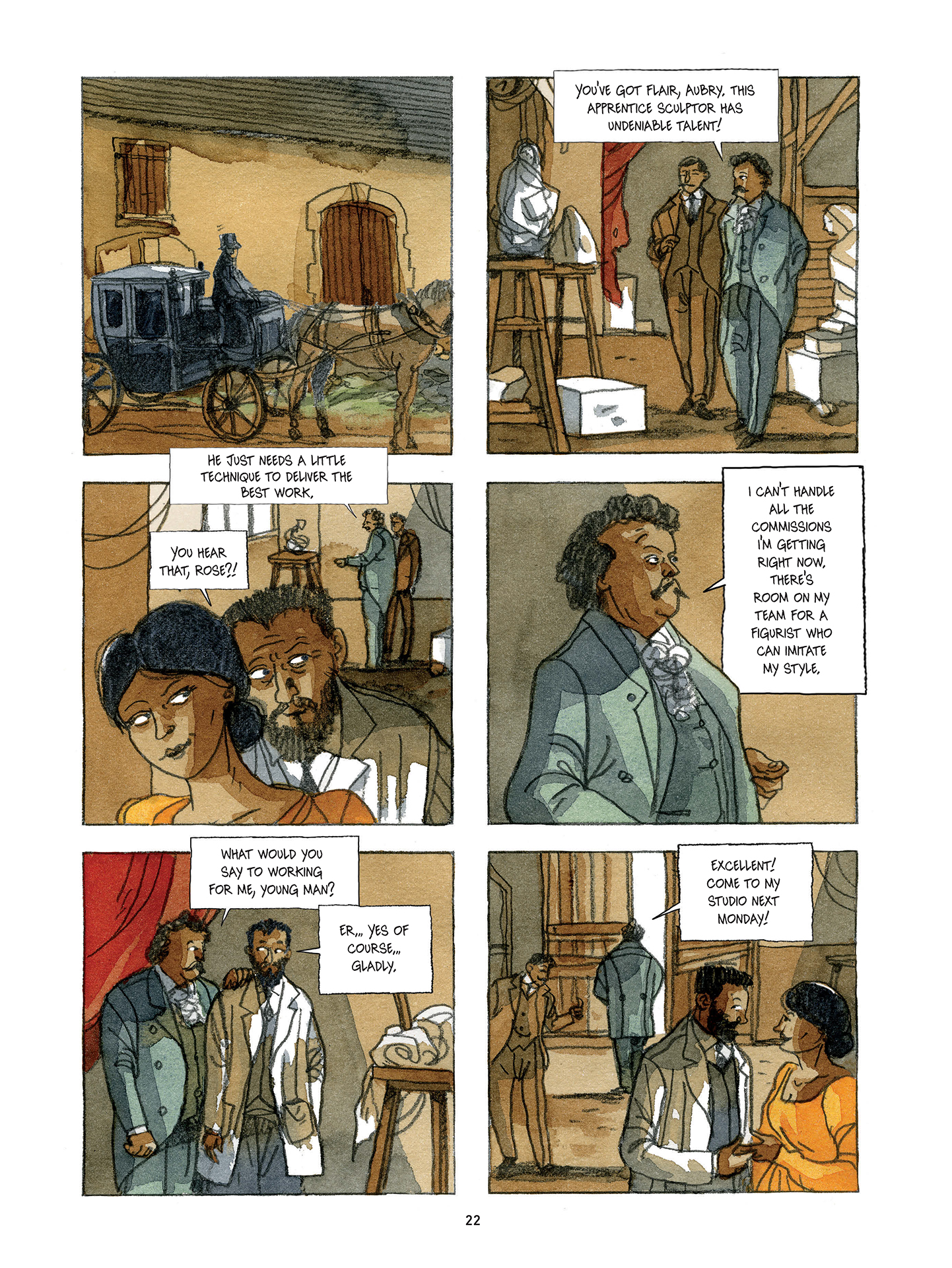 Read online Rodin: Fugit Amor, An Intimate Portrait comic -  Issue # TPB - 24