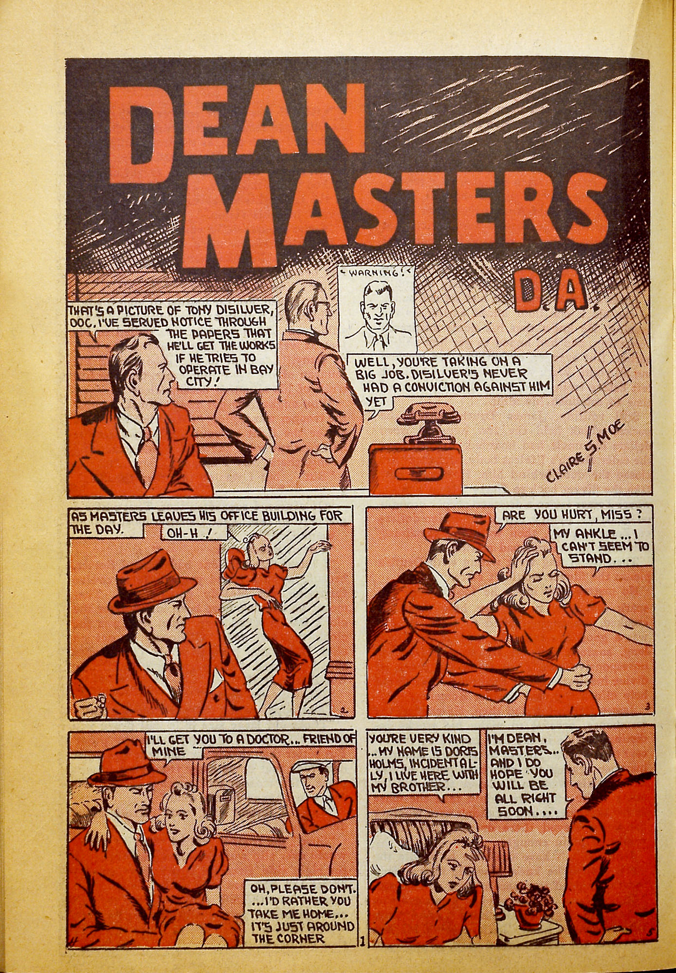 Read online Keen Detective Funnies comic -  Issue #20 - 36