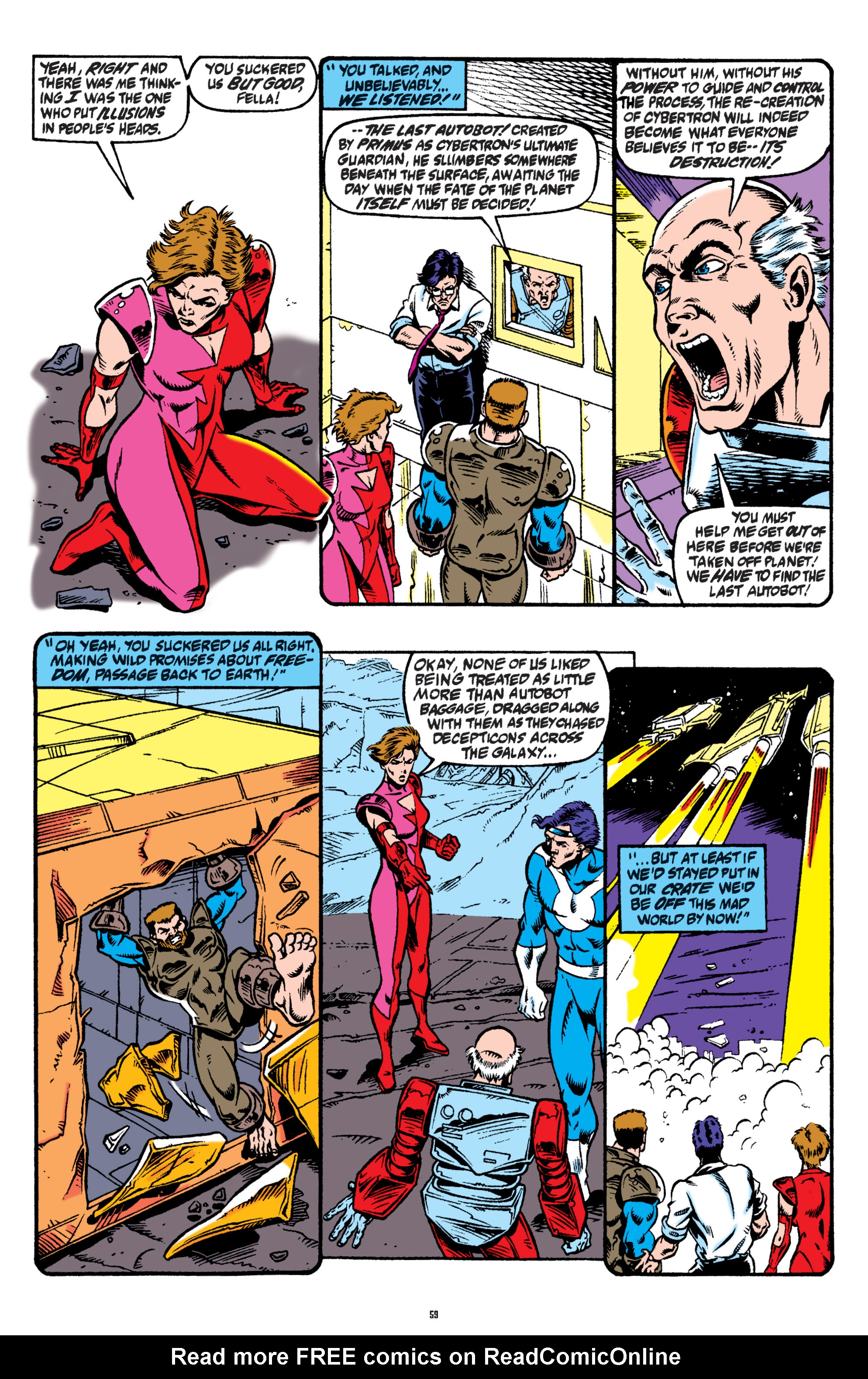 Read online The Transformers Classics comic -  Issue # TPB 7 - 59